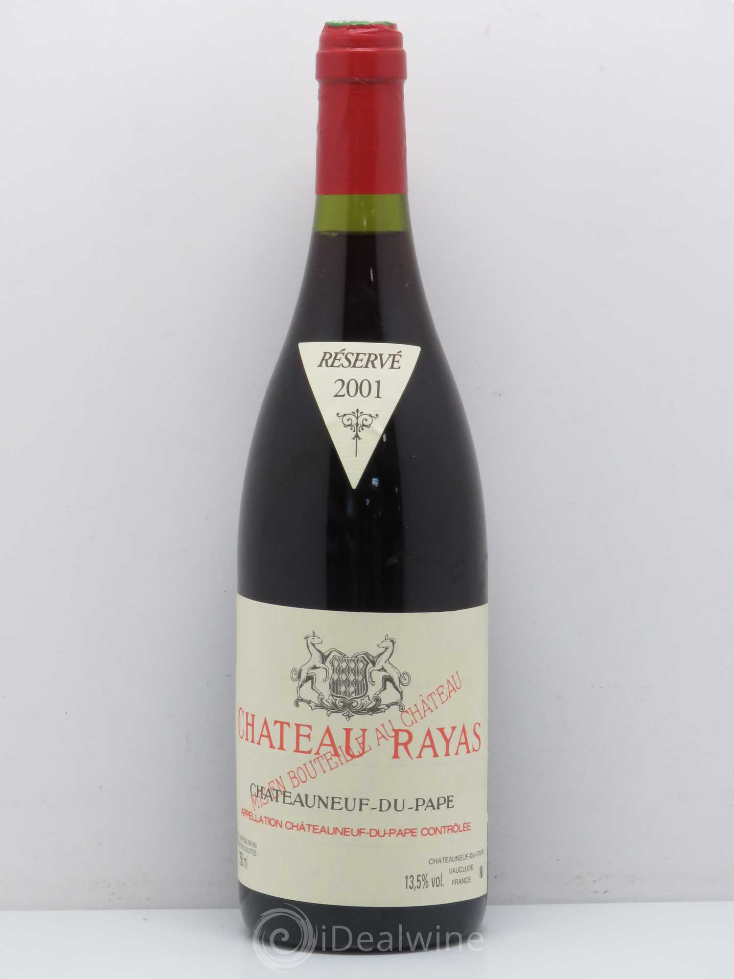 Châteauneuf-du-Pape Château Rayas Emmanuel Reynaud (sans prix de réserve) 2001 - Lot de 1 bouteille - 0