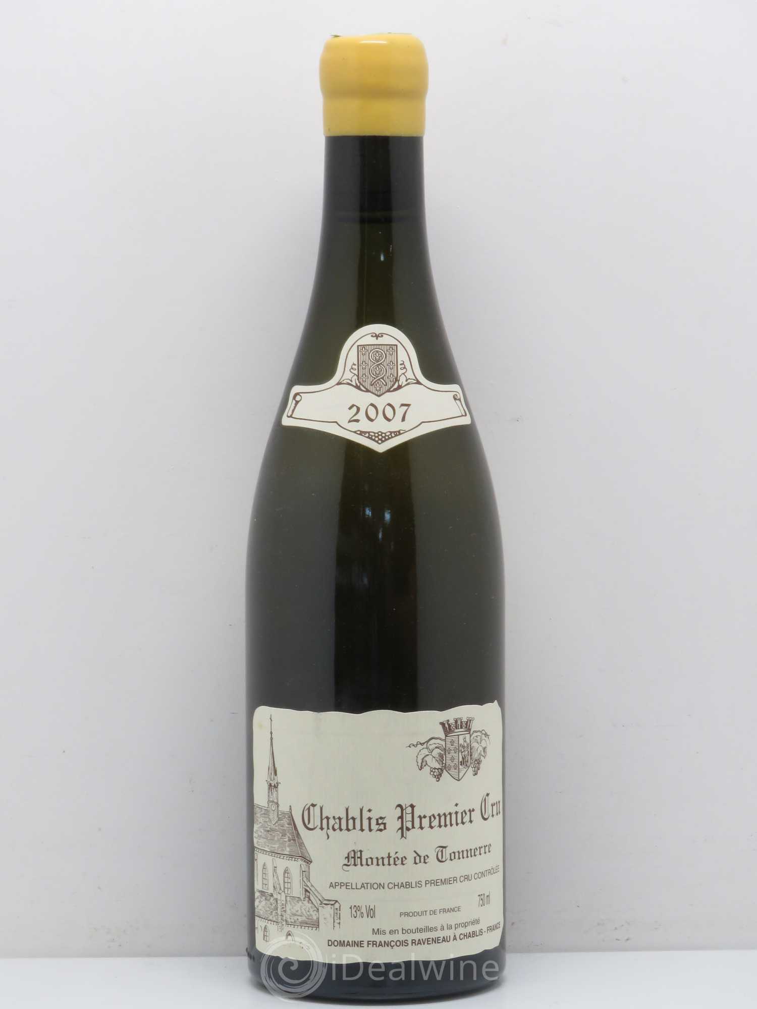 Chablis 1er Cru Montée de Tonnerre Raveneau (Domaine) (sans prix de réserve) 2007 - Lot de 1 bouteille - 0