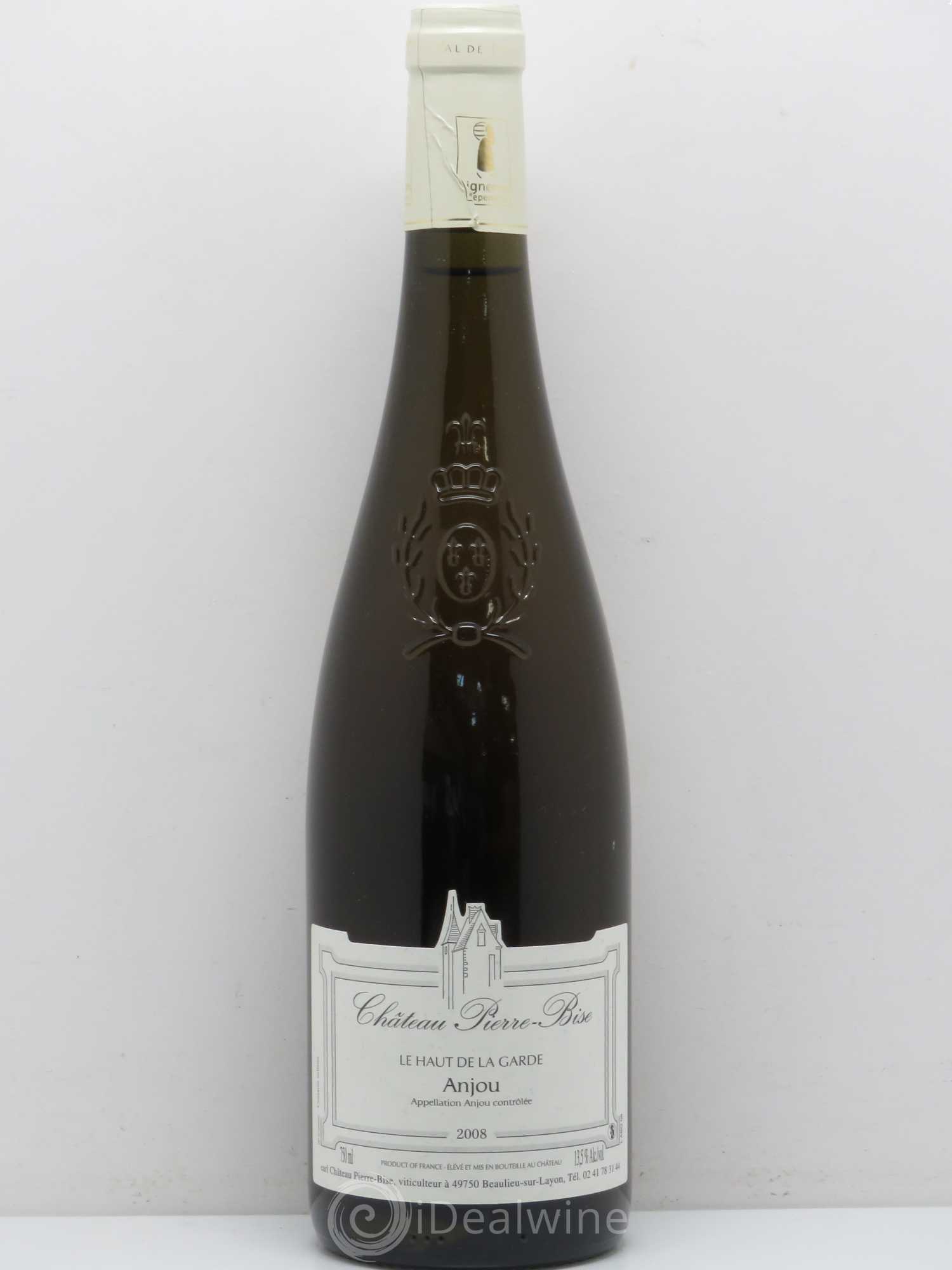 Anjou Le Haut de la Garde Château Pierre Bise (sans prix de réserve) 2008 - Posten von 1 Flasche - 0