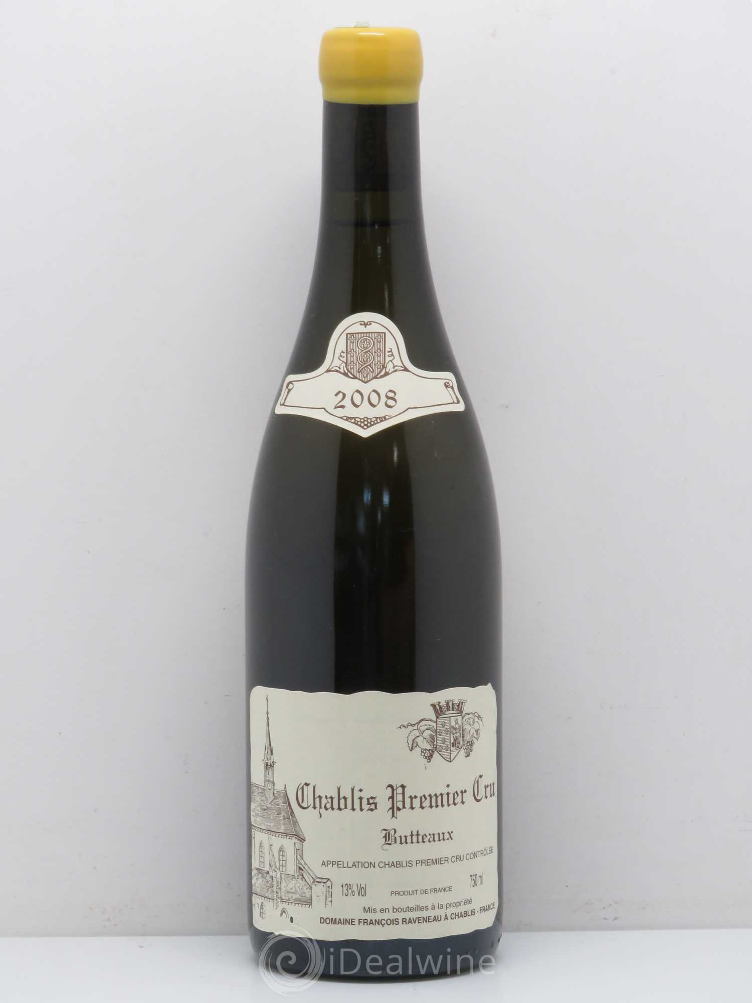 Chablis 1er Cru Butteaux Raveneau (Domaine) (sans prix de réserve) 2008 - Lot de 1 bouteille - 0