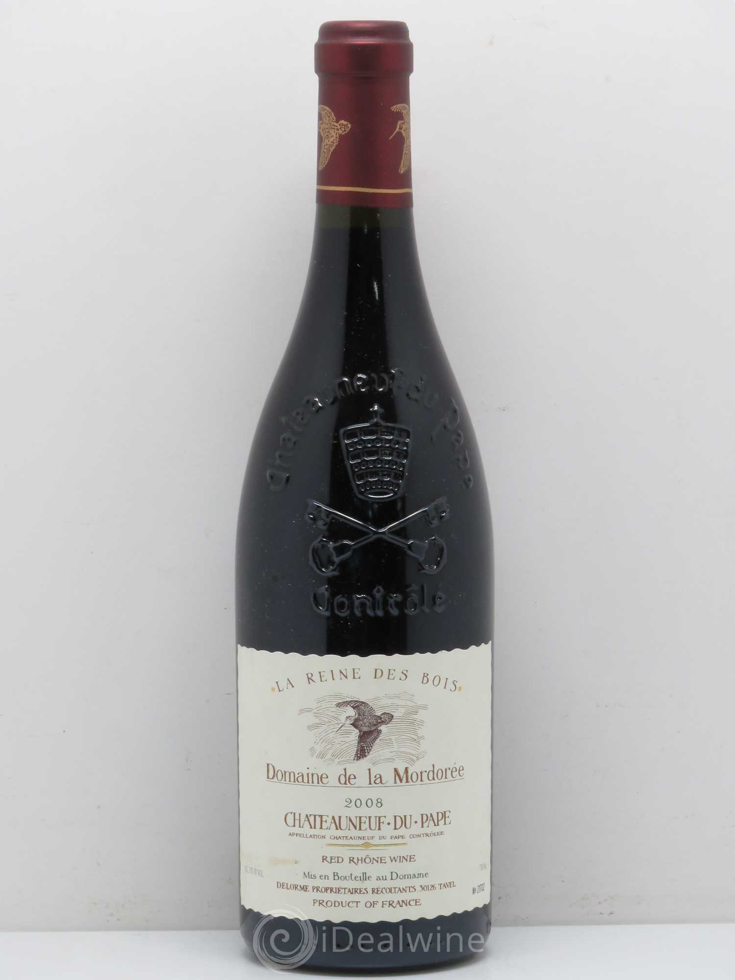 Châteauneuf-du-Pape Cuvée de la Reine des Bois La Mordorée (Domaine de) (sans prix de réserve) 2008 - Lot de 1 bouteille - 0