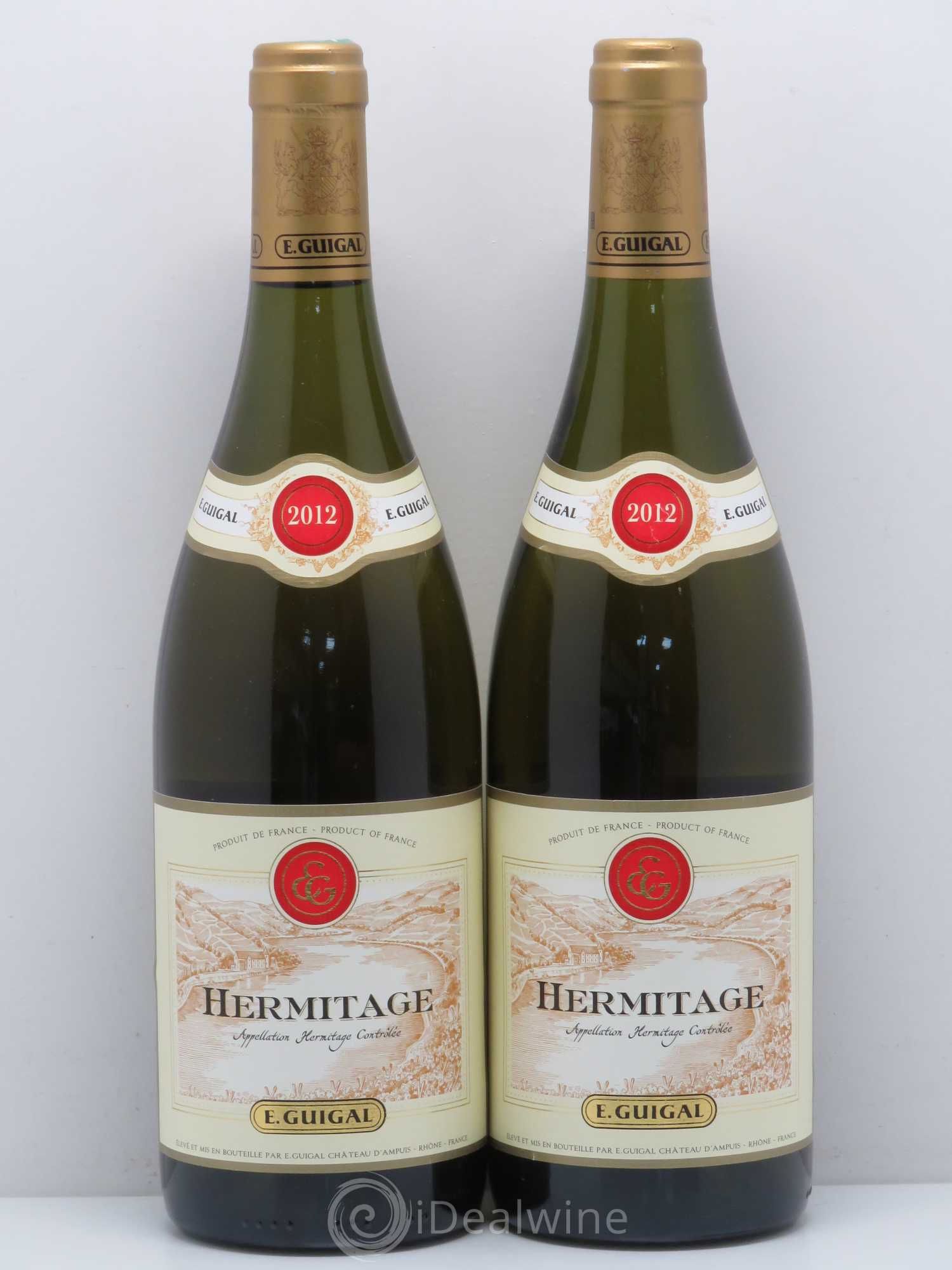 Hermitage Guigal (sans prix de réserve) 2012 - Lot de 2 bouteilles - 0