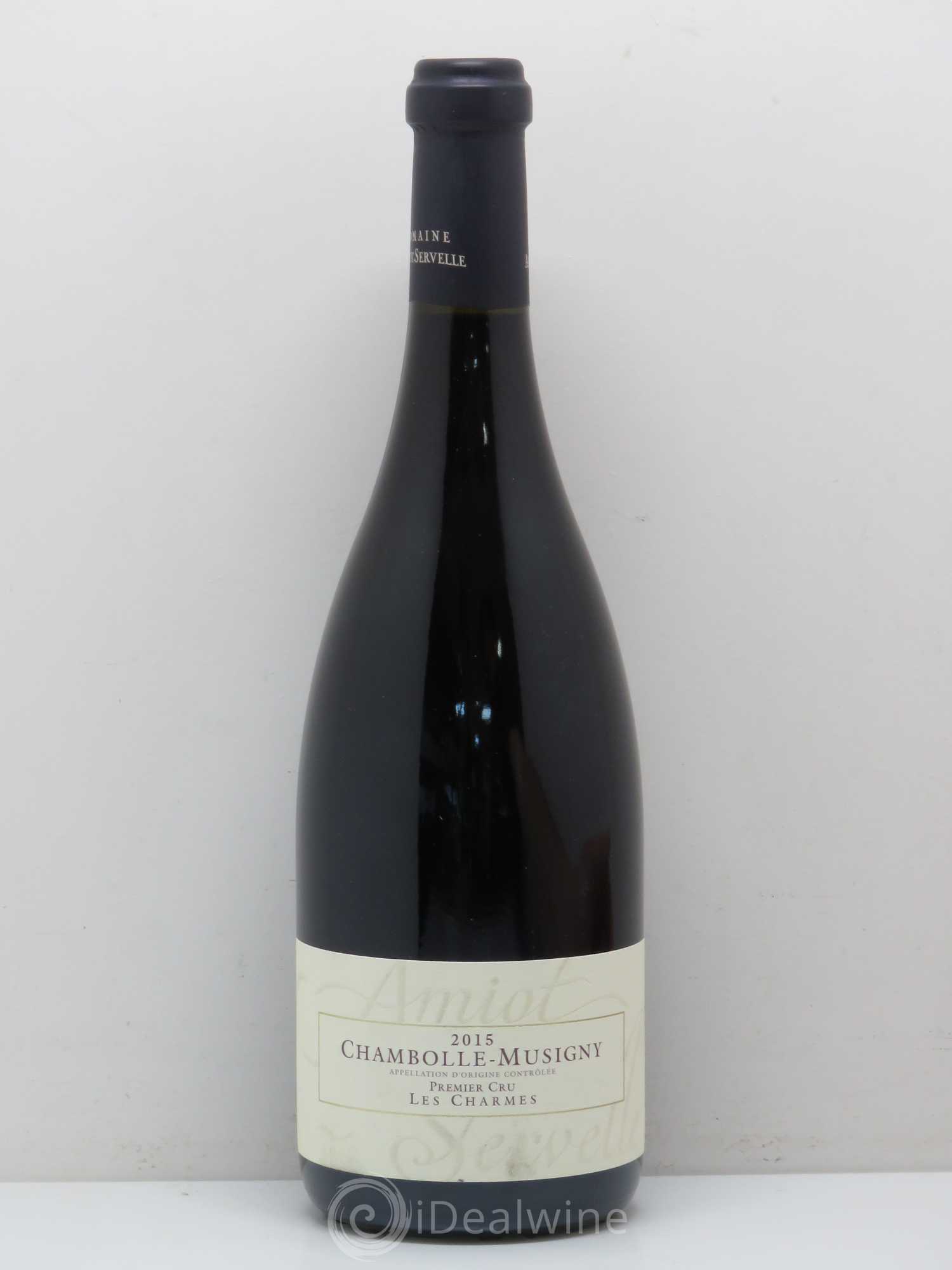 Chambolle-Musigny 1er Cru Les Charmes Domaine Amiot Servelle (sans prix de réserve) 2015 - Posten von 1 Flasche - 0