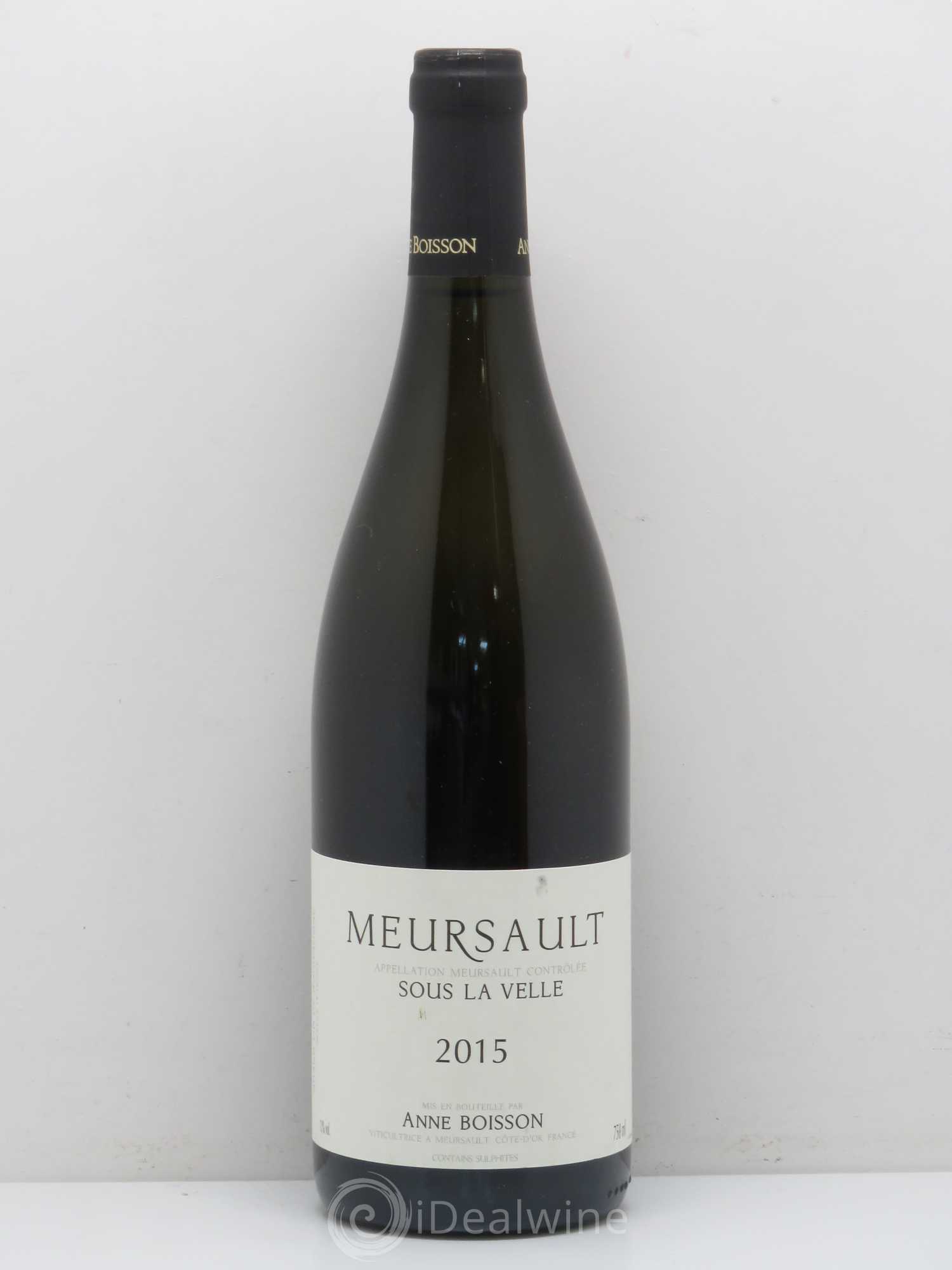 Meursault Sous la Velle Anne Boisson (sans prix de réserve) 2015 - Lot de 1 bouteille - 0