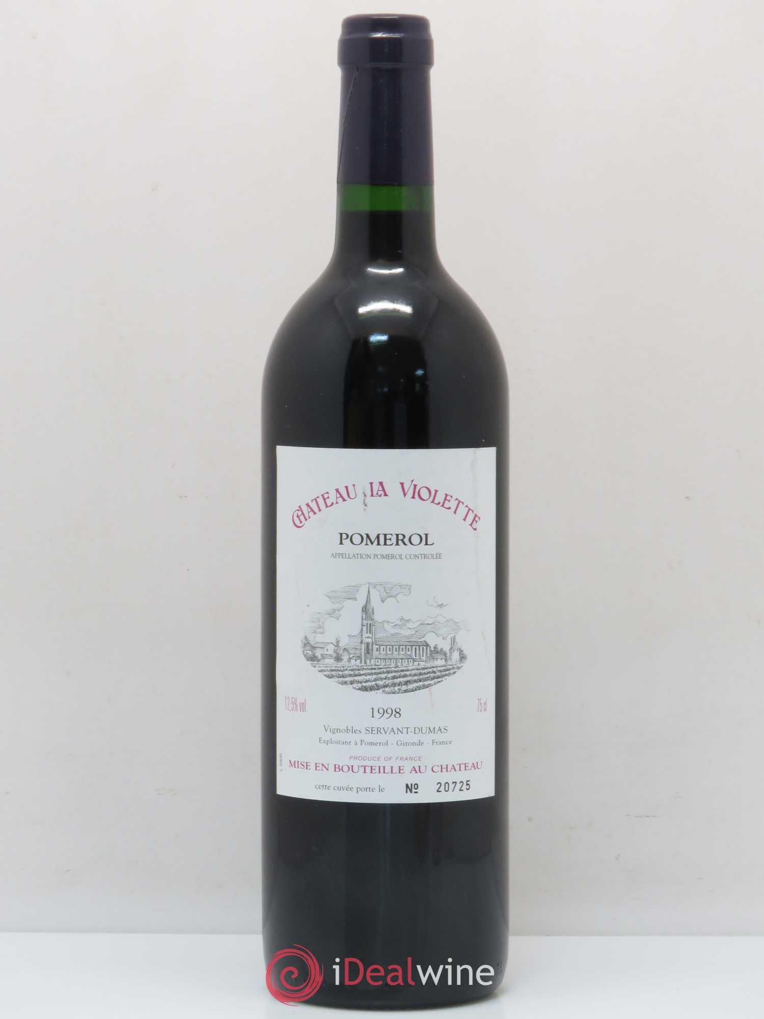Château la Violette (sans prix de réserve) 1998 - Lot de 1 bouteille - 0