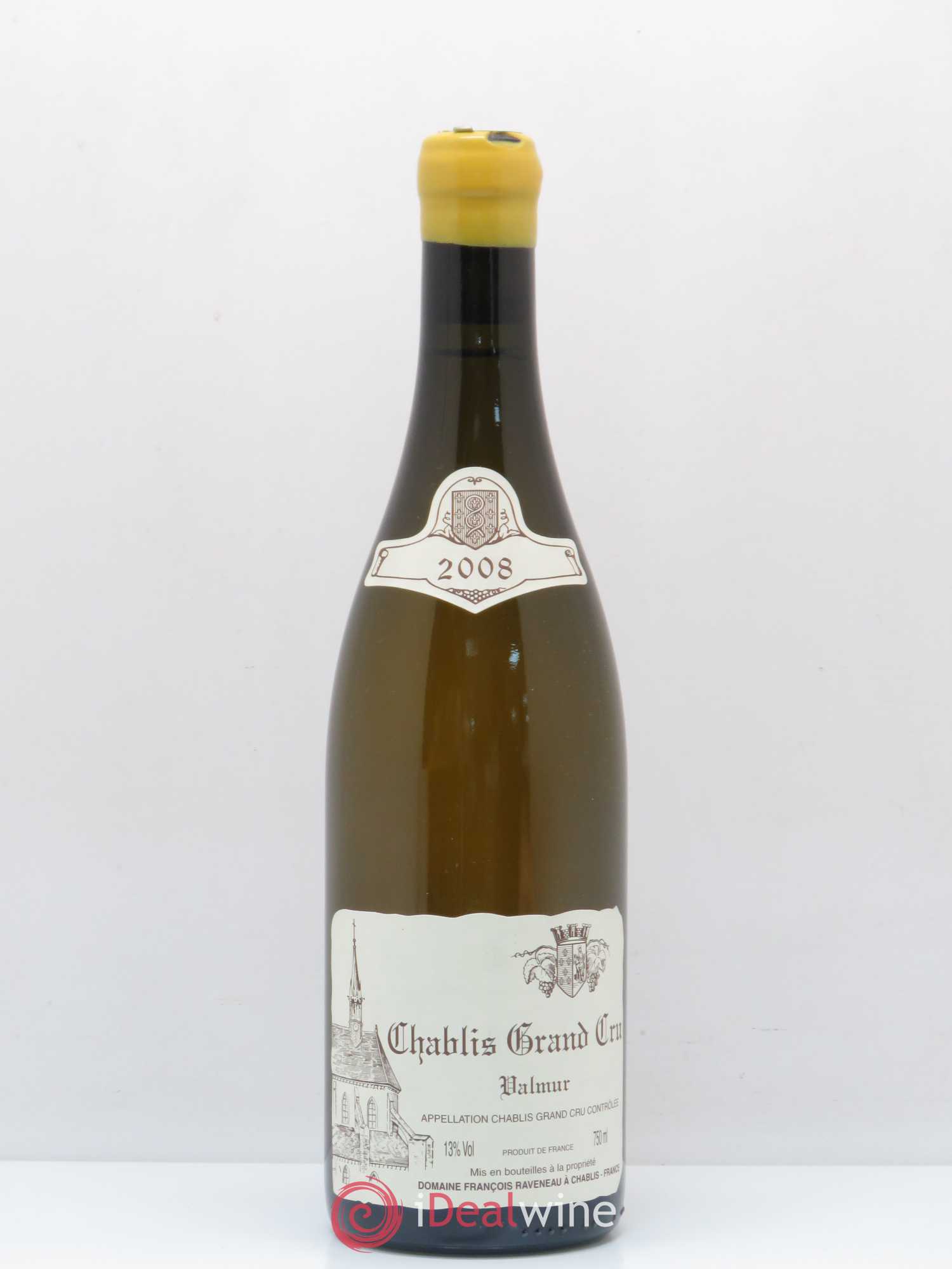 Chablis Grand Cru Valmur Raveneau (Domaine) (sans prix de réserve) 2008 - Lot de 1 bouteille - 0