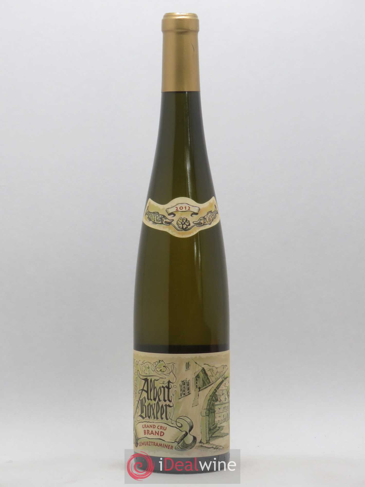 Alsace Gewurztraminer Grand Cru Brand Albert Boxler (sans prix de réserve) 2012 - Lot de 1 bouteille - 0