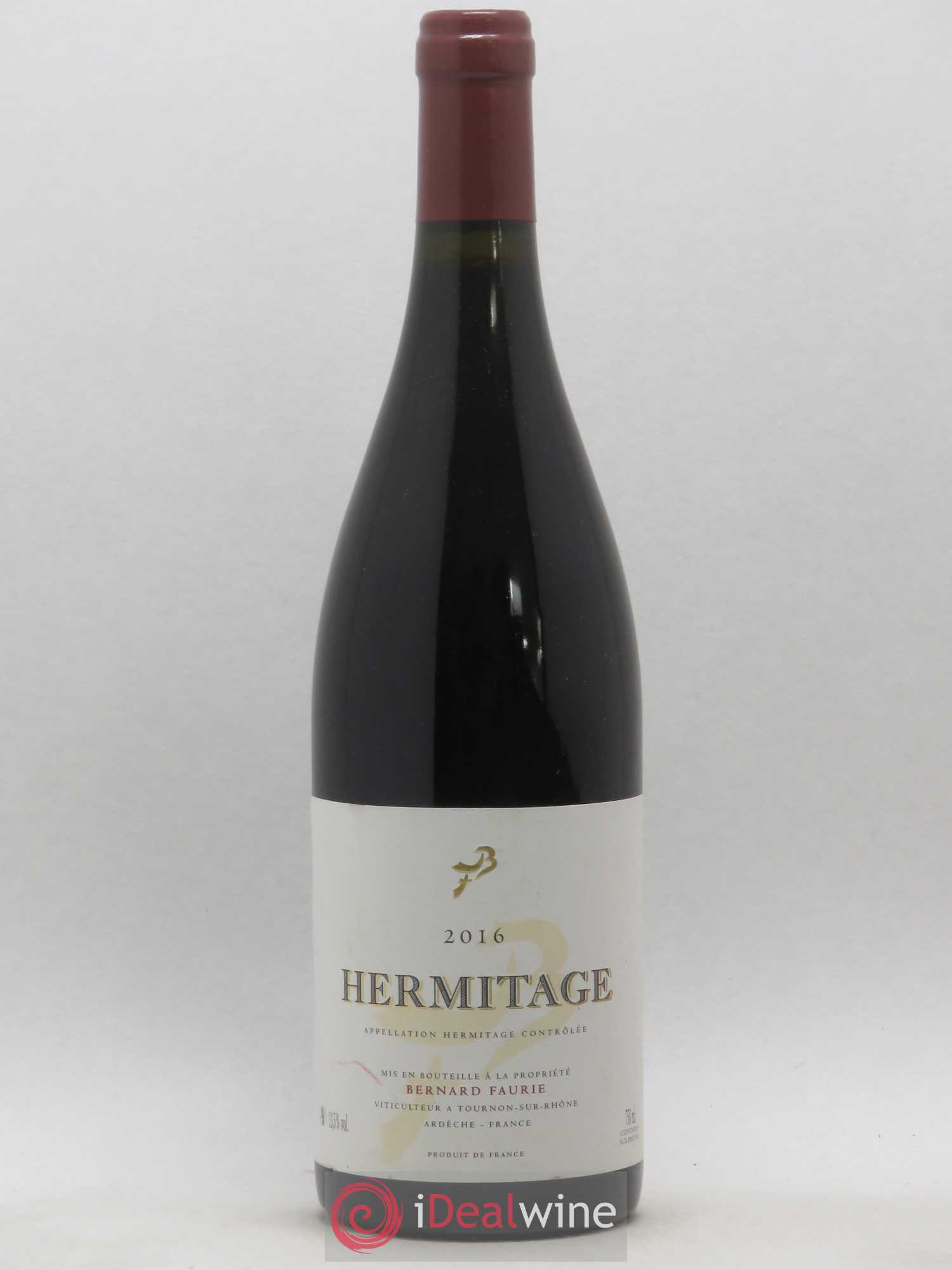 Hermitage Les Bessards (capsule rouge) Bernard Faurie (sans prix de réserve) 2016 - Lot de 1 bouteille - 0