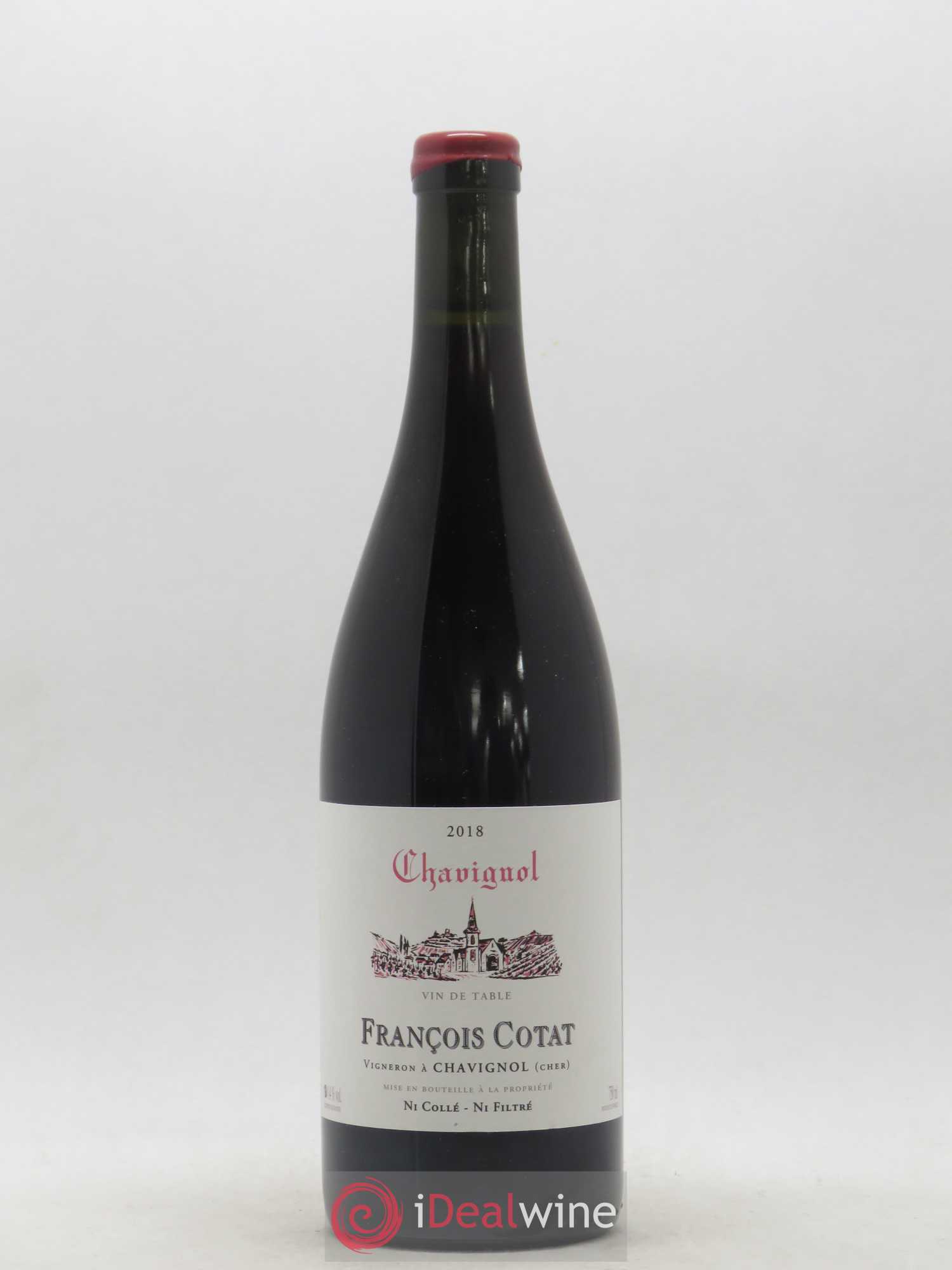 Vin de table - Chavignol François Cotat (sans prix de réserve) 2018 - Lot de 1 bouteille - 0