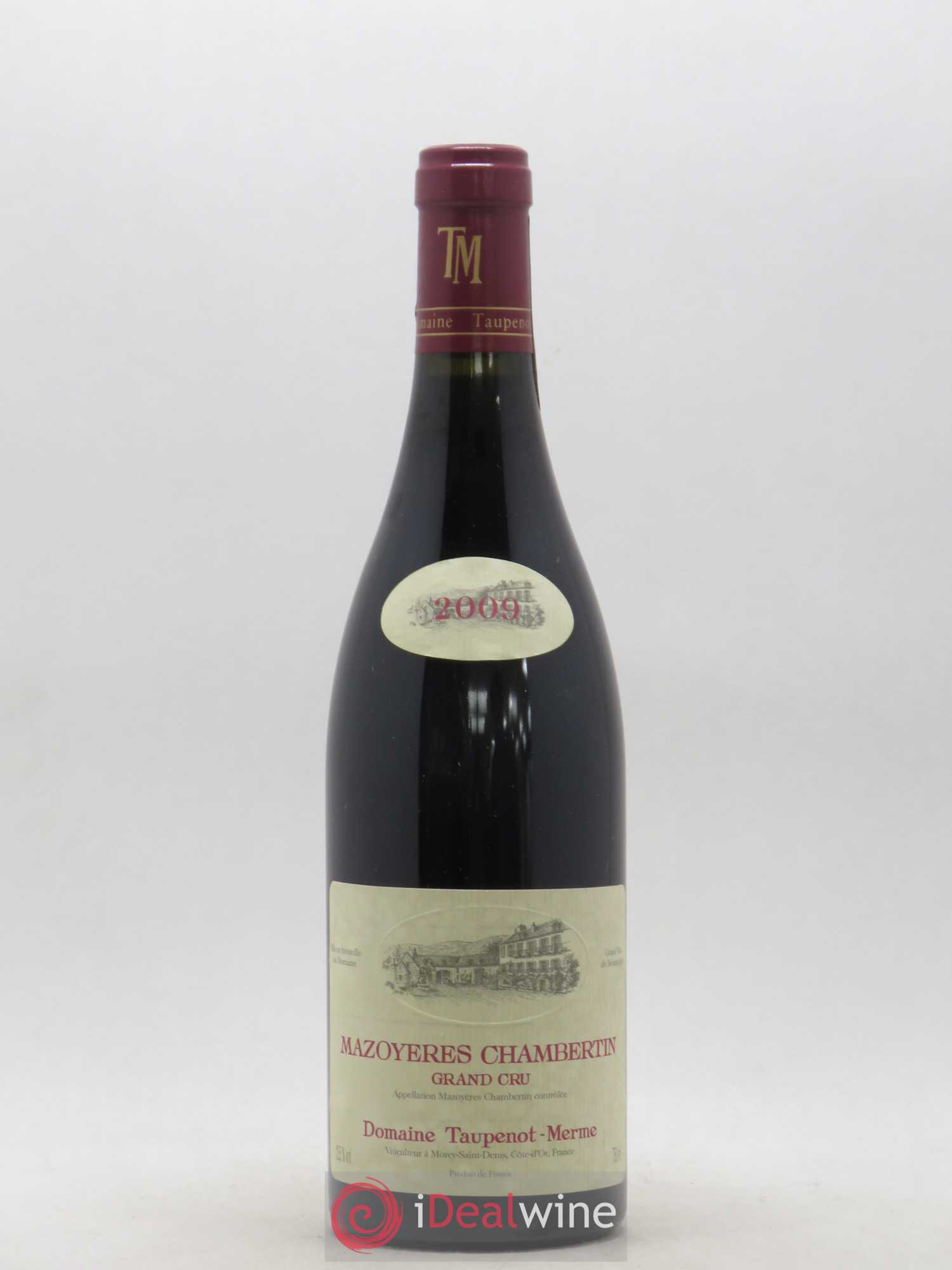 Mazoyères-Chambertin Grand Cru Taupenot Merme (sans prix de réserve) 2009 - Posten von 1 Flasche - 0