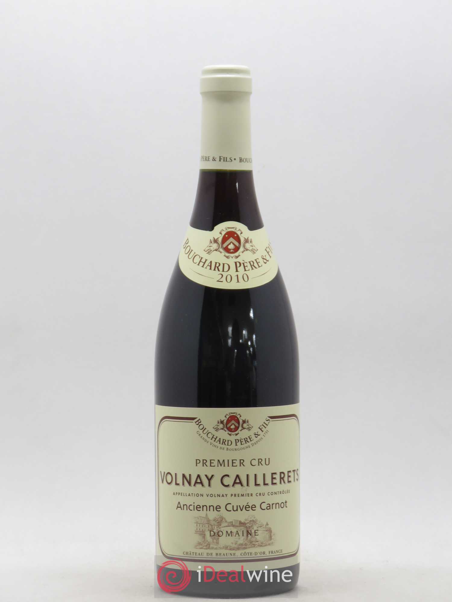 Volnay 1er Cru Caillerets - Ancienne Cuvée Carnot Bouchard Père & Fils (sans prix de réserve) 2010 - Lot de 1 bouteille - 0