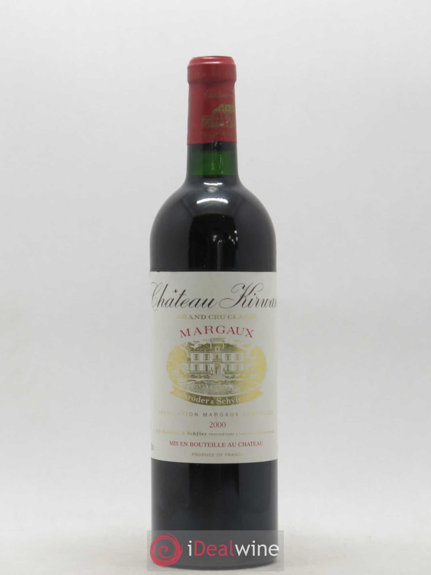 Château Kirwan 3ème Grand Cru Classé (sans prix de réserve) 2000 - Lot de 1 bouteille - 0