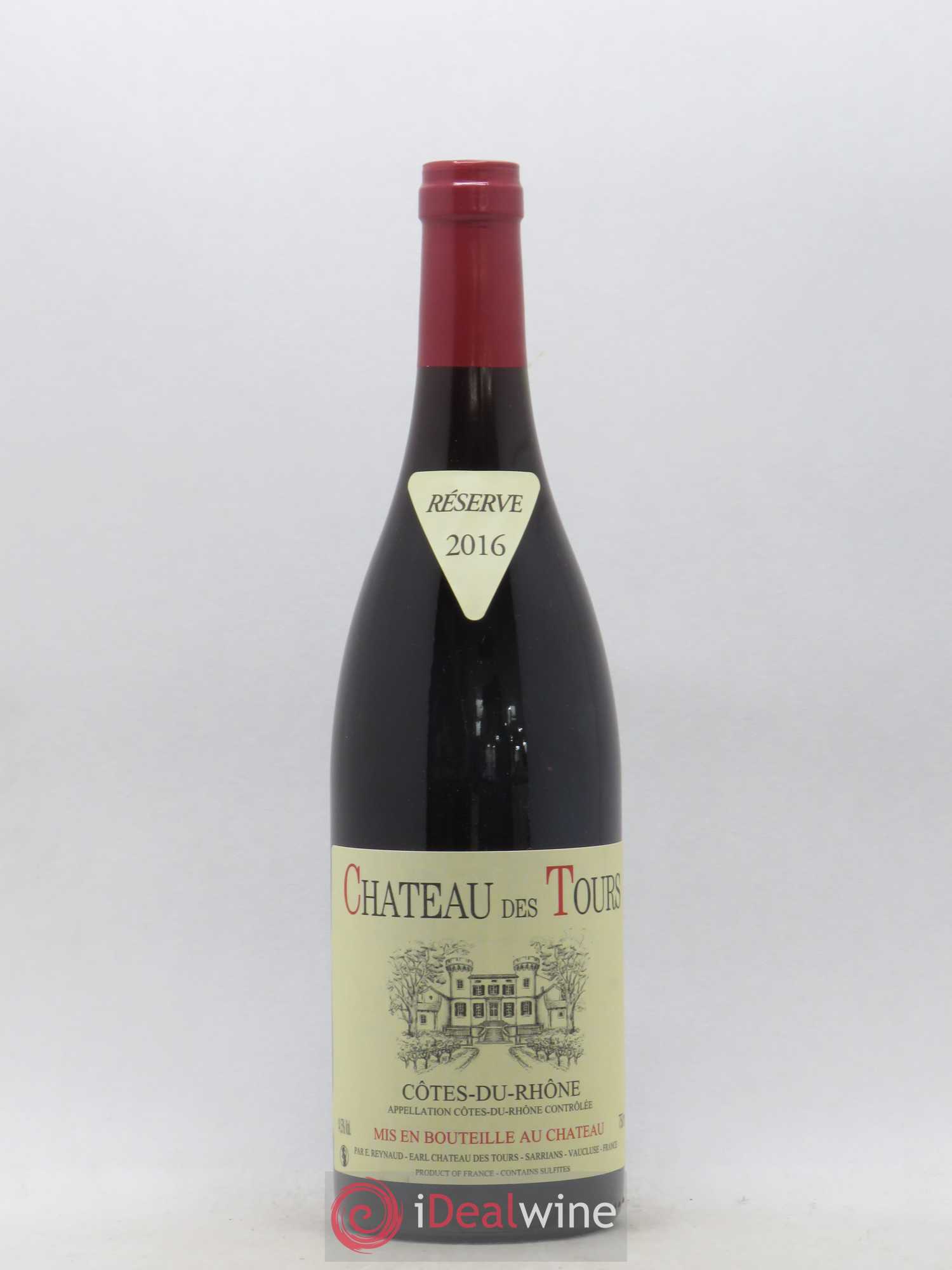 Côtes-du-Rhône Château des Tours Emmanuel Reynaud (sans prix de réserve) 2016 - Lot de 1 bouteille - 0