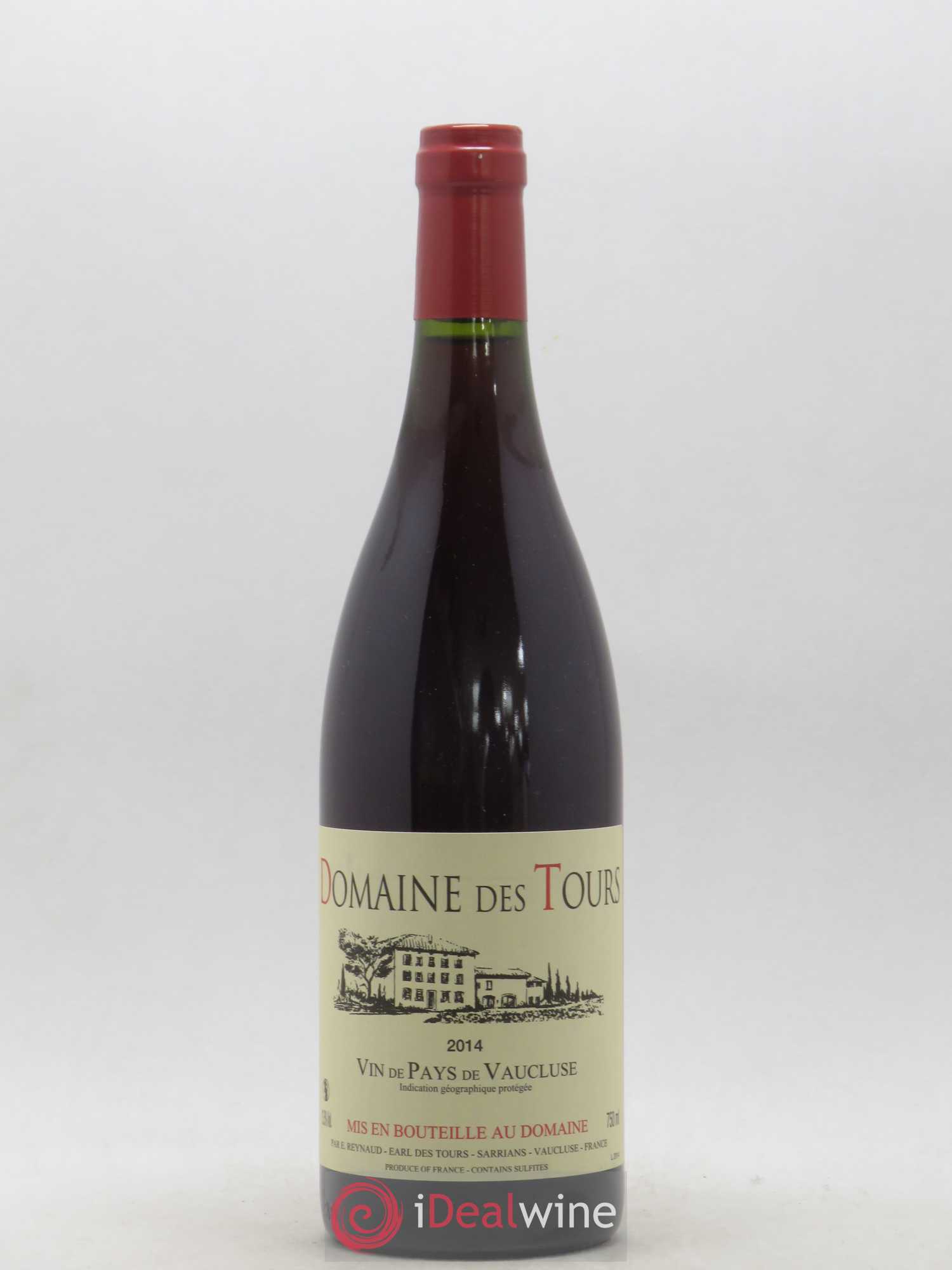 Vaucluse (Vin de Pays de Vaucluse) Domaine des Tours Emmanuel Reynaud (sans prix de réserve) 2014 - Lot de 1 bouteille - 0
