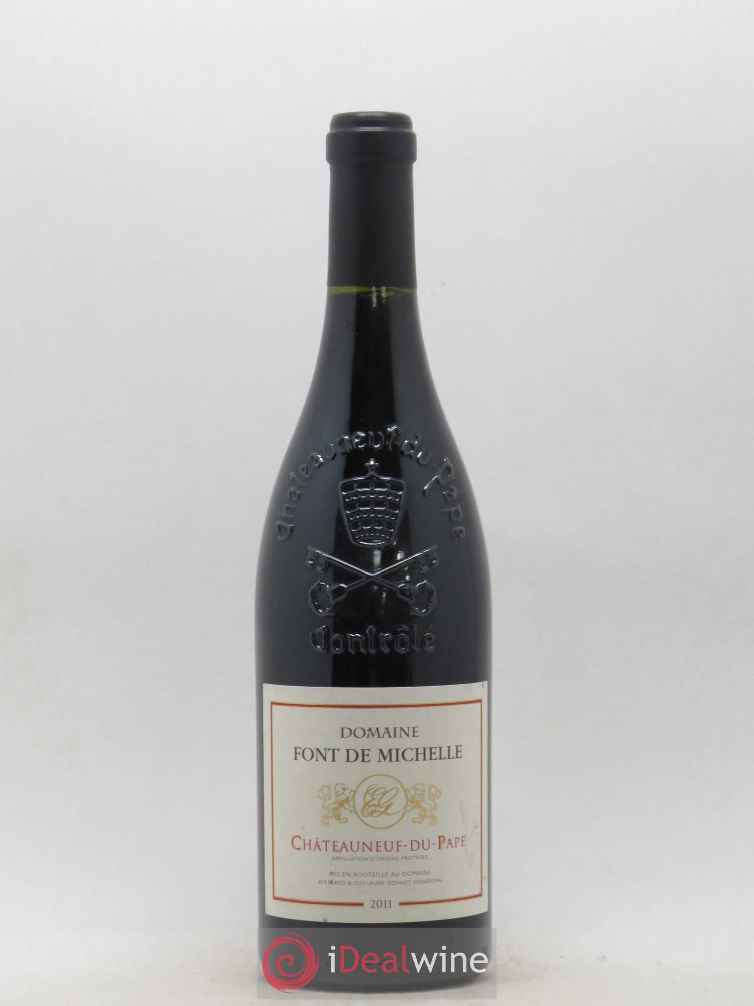 Châteauneuf-du-Pape Domaine De Font Michelle (sans prix de réserve) 2011 - Posten von 1 Flasche - 0