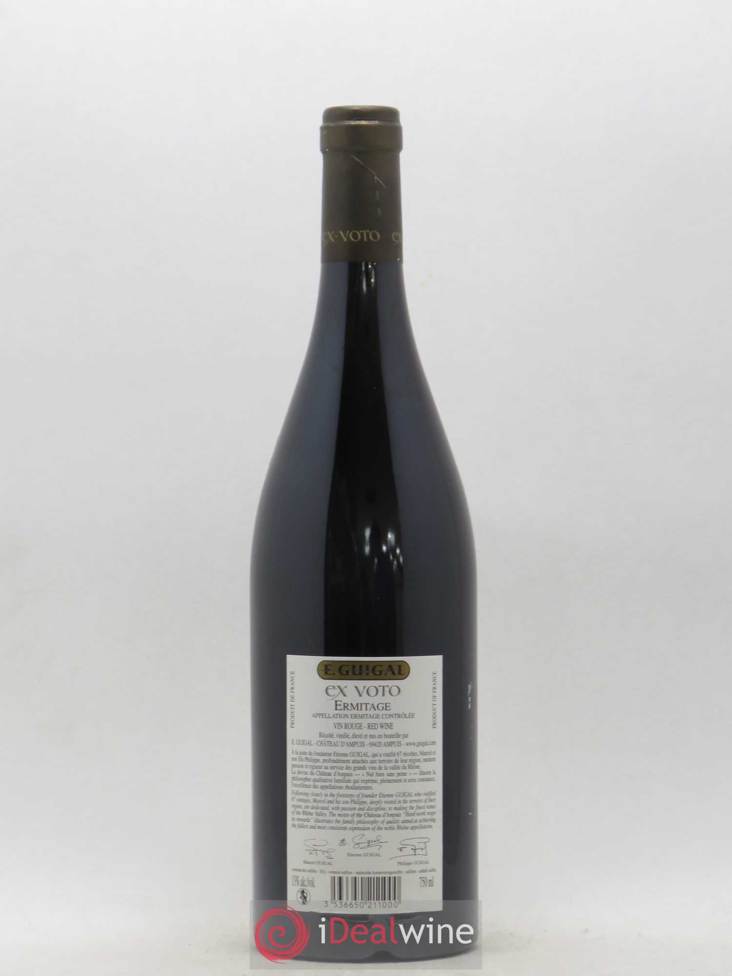 Ermitage Ex Voto Guigal (sans prix de réserve) 2007 - Lot de 1 bouteille - 1