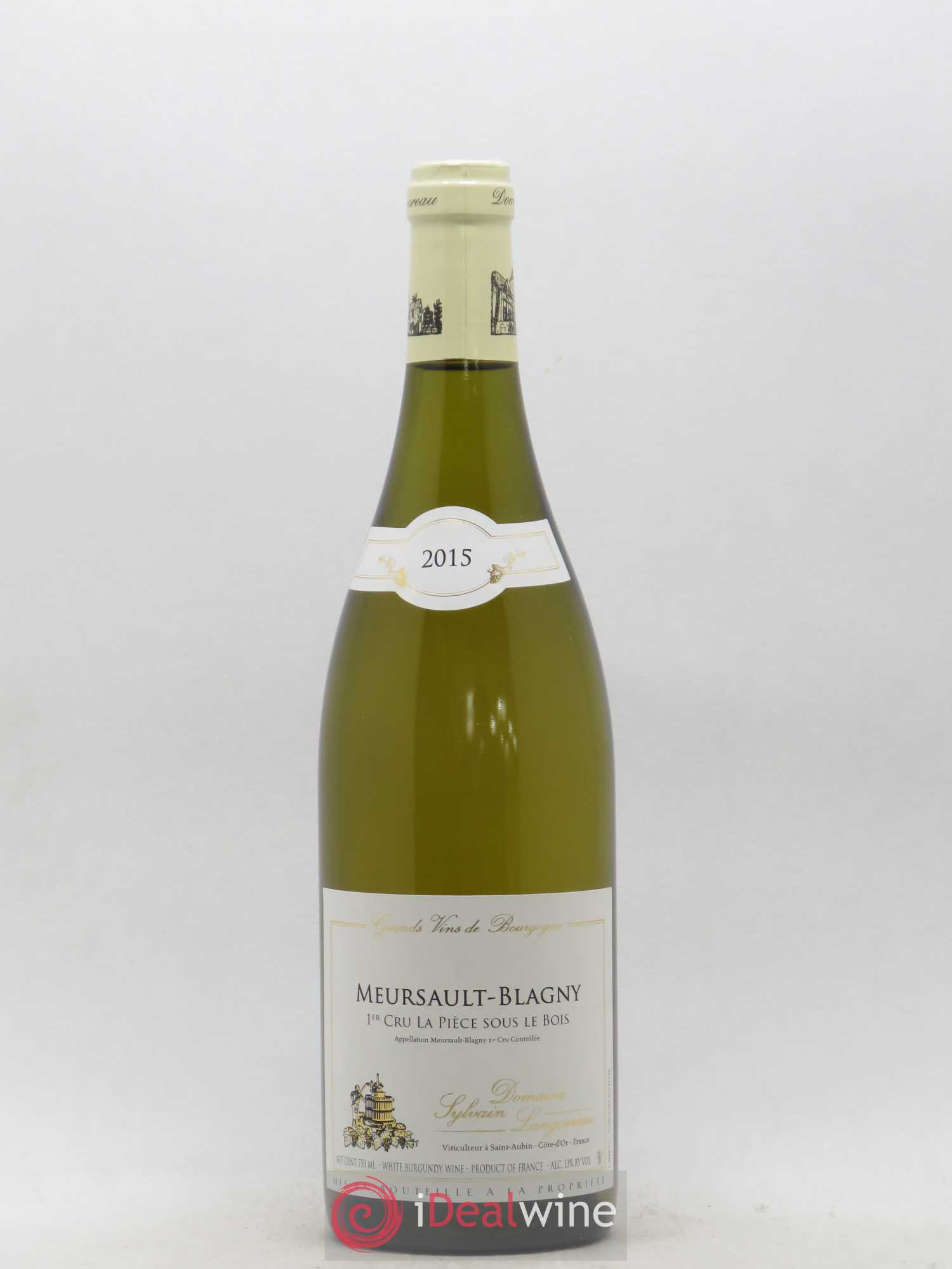 Meursault Blagny 1er cru la pièce sous le bois domaine Langoureau (sans prix de réserve) (sans prix de réserve) 2015 - Posten von 1 Flasche - 0