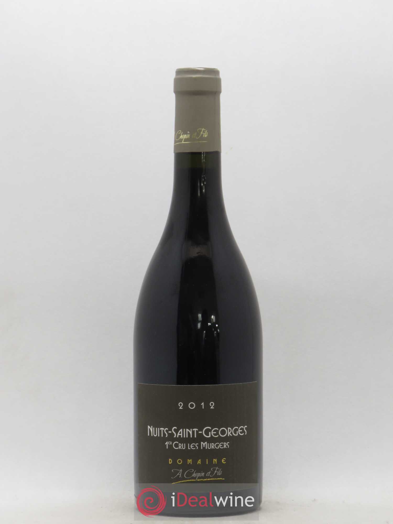 Nuits-Saint-Georges 1er Cru Les Murgers Domaine Chopin (sans prix de réserve) 2012 - Posten von 1 Flasche - 0