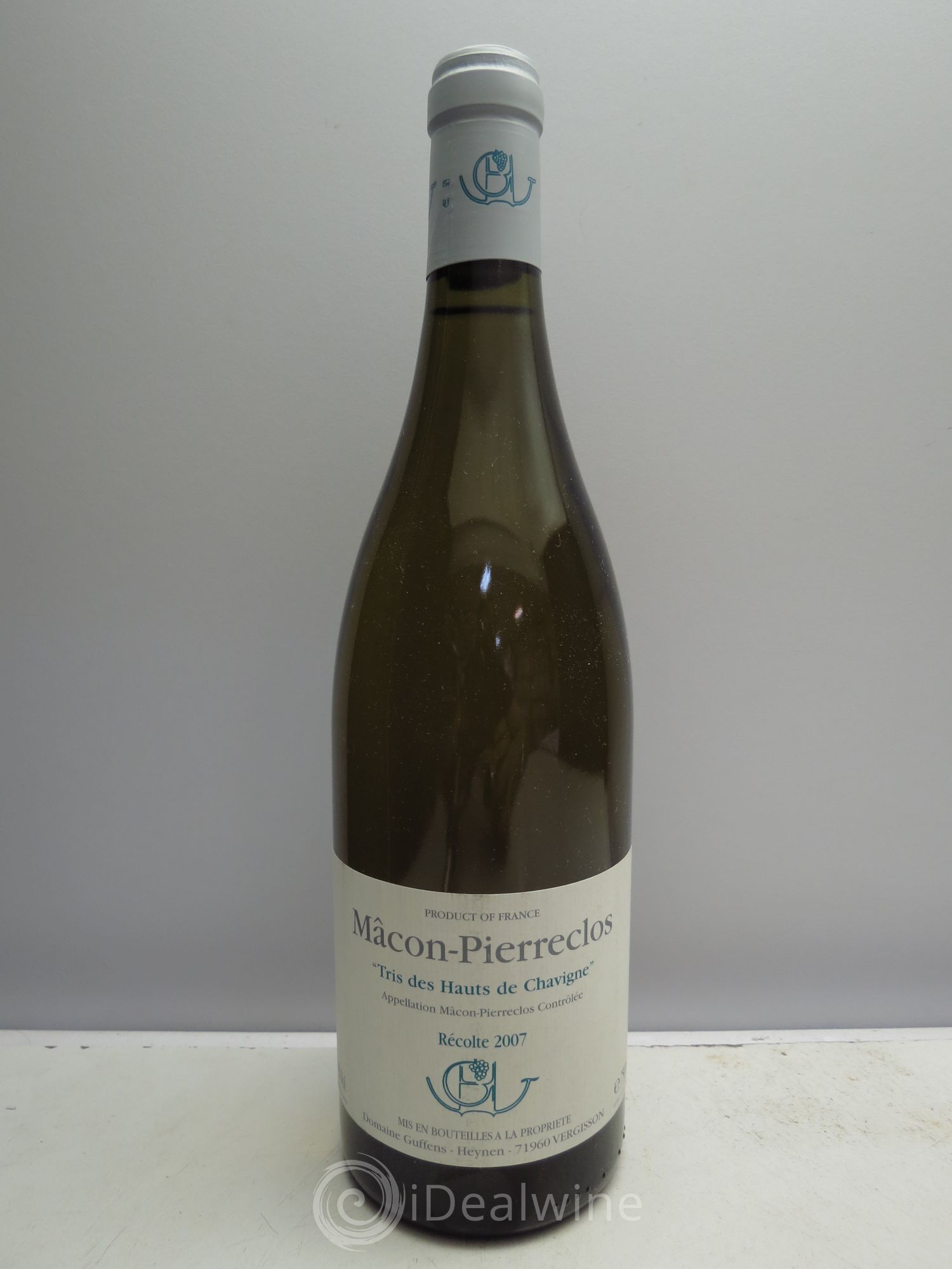 Mâcon Tris des Hauts de Chavigne - Guffens Heynen (sans prix de réserve / no reserve) 2007 - Posten von 1 Flasche - 0