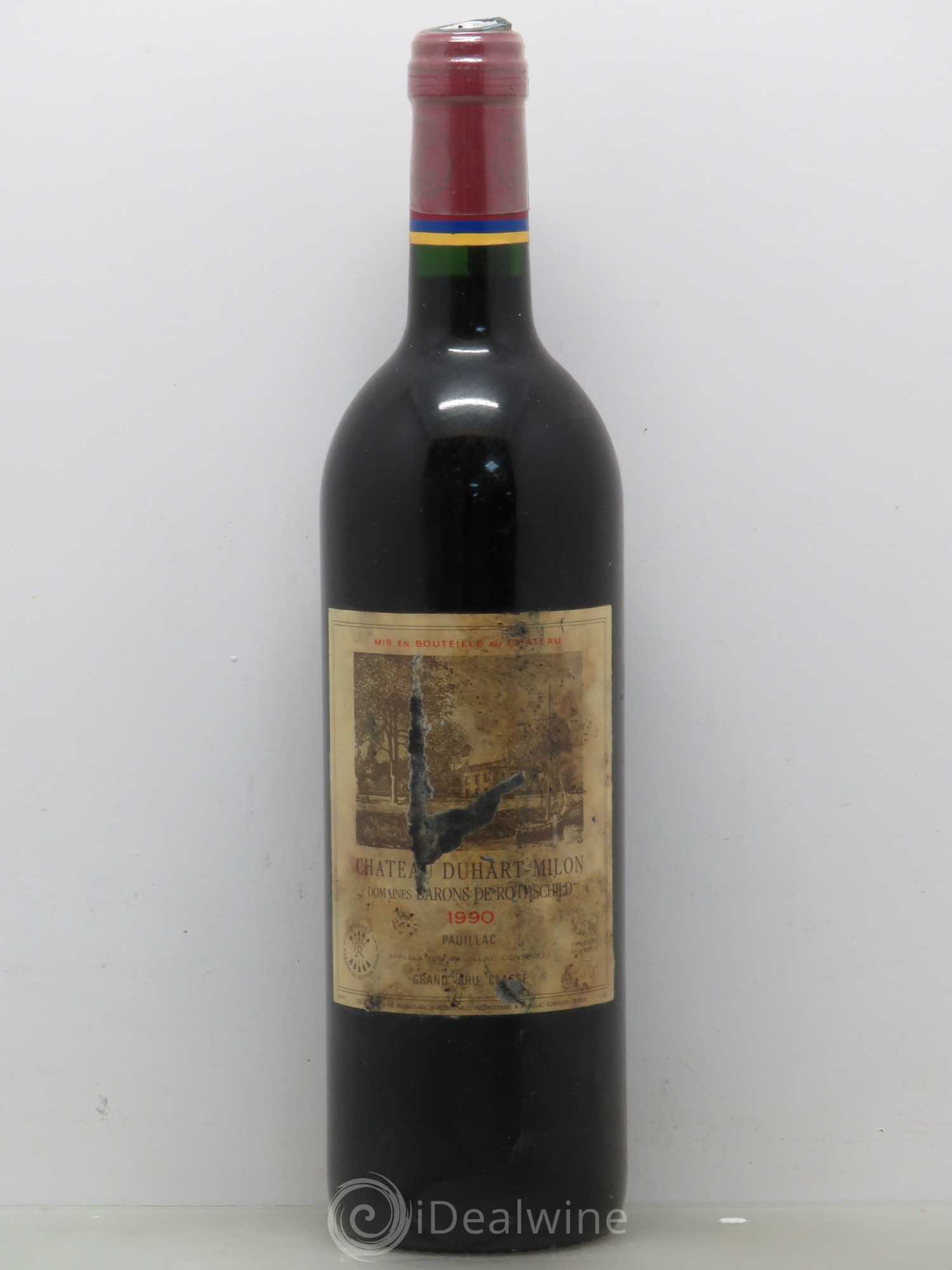 Château Duhart-Milon 4ème Grand Cru Classé 1990 - Lot de 1 bouteille - 0