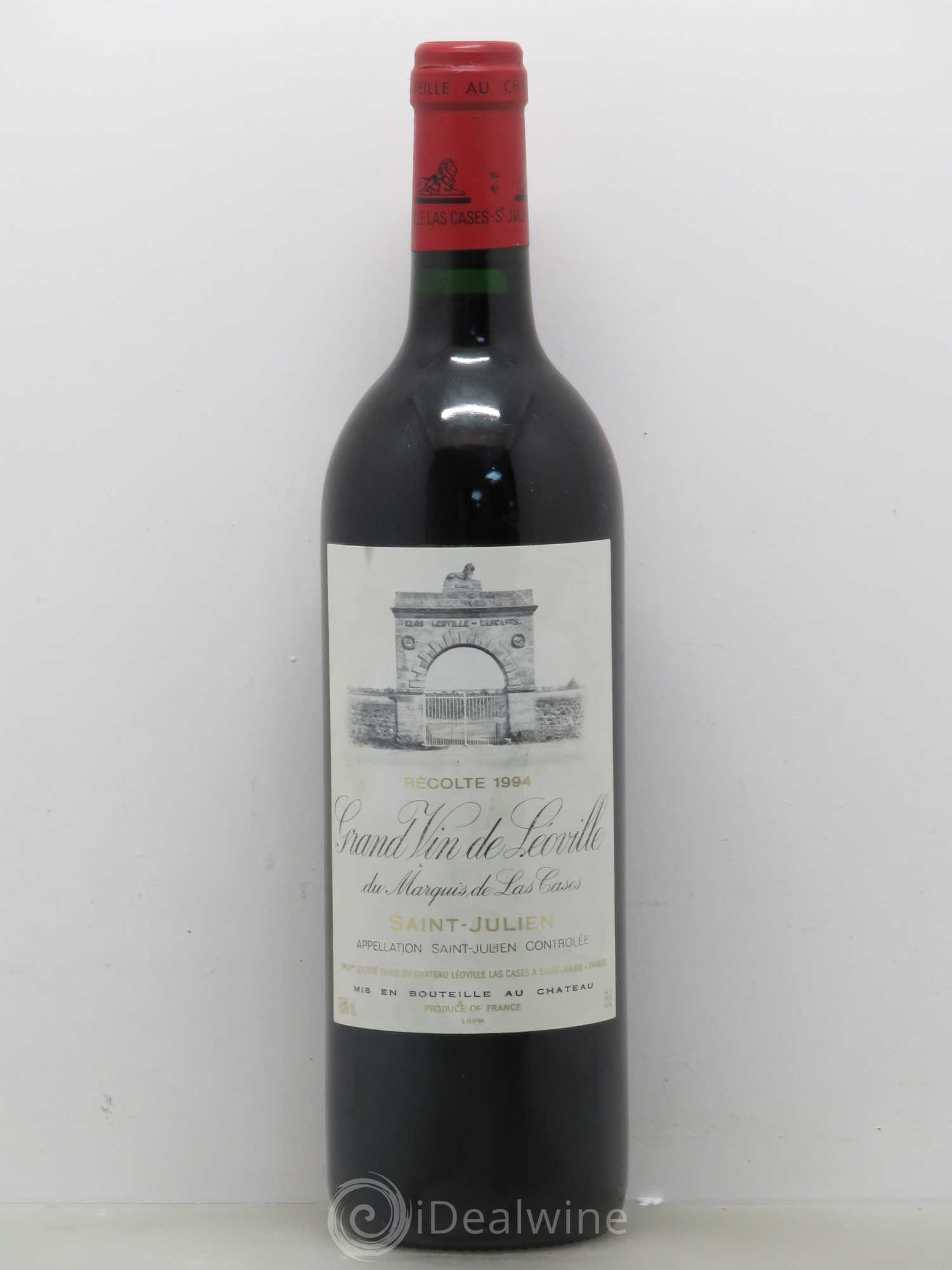 Château Léoville Las Cases 2ème Grand Cru Classé 1994 - Lot de 1 bouteille - 0