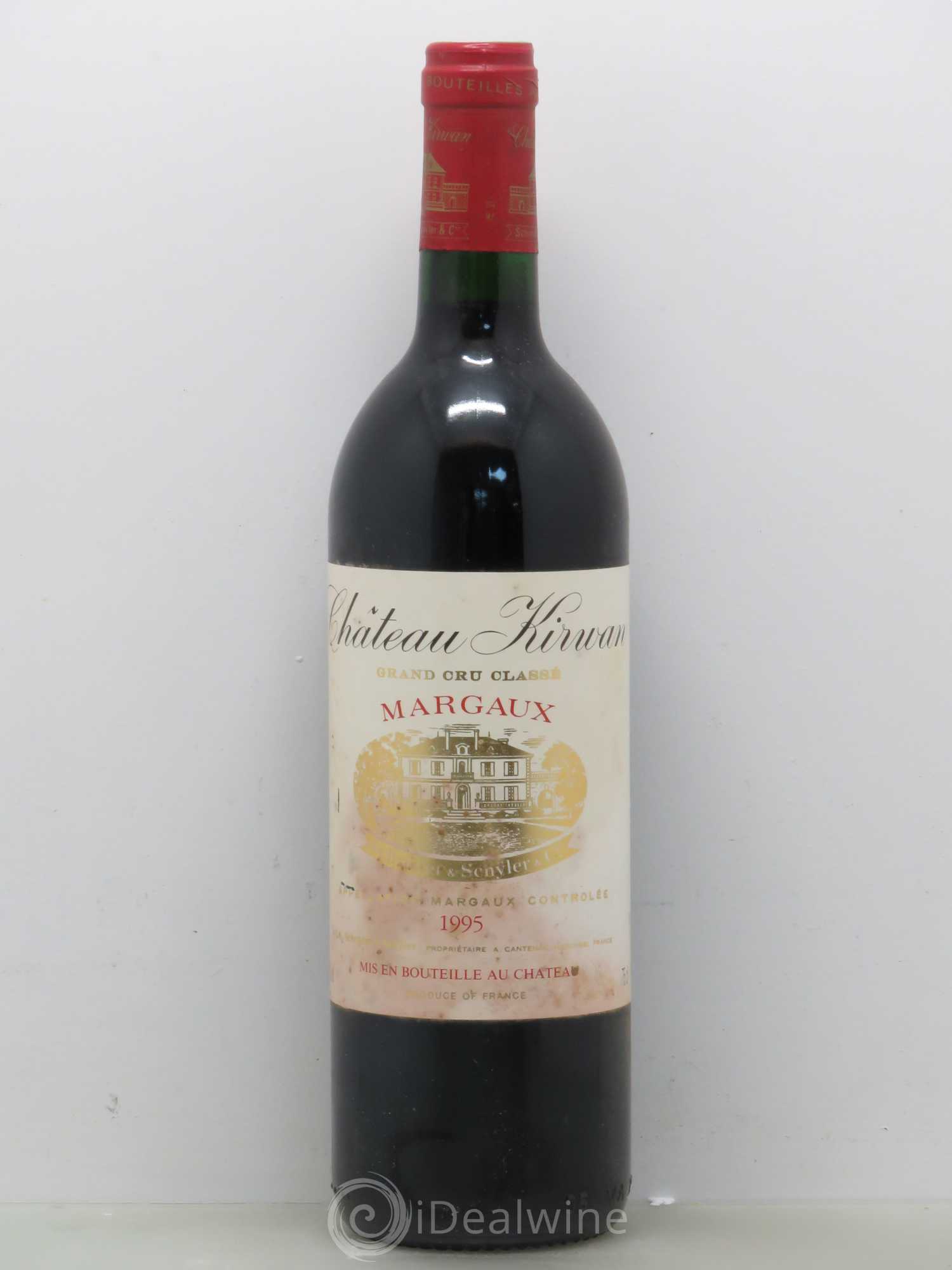 Château Kirwan 3ème Grand Cru Classé 1995 - Lot de 1 bouteille - 0