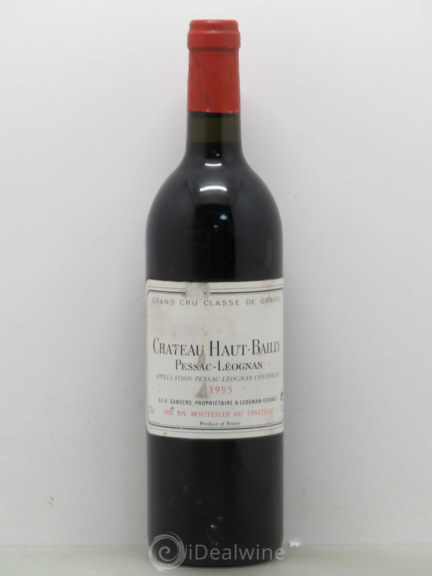 Château Haut-Bailly Cru Classé de Graves 1995 - Lot de 1 bouteille - 0