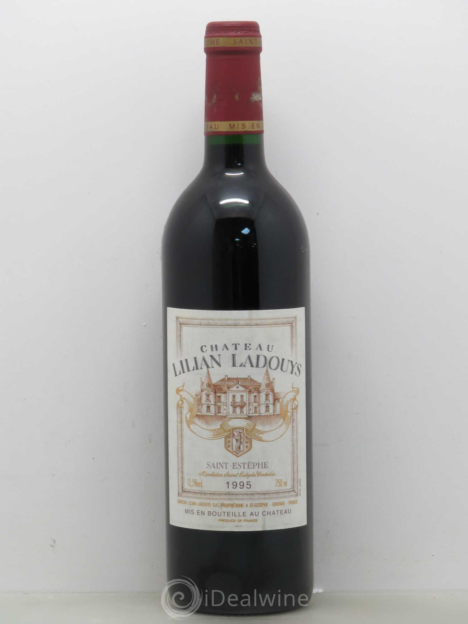 Château Lilian Ladouys Cru Bourgeois 1995 - Lot de 1 bouteille - 0