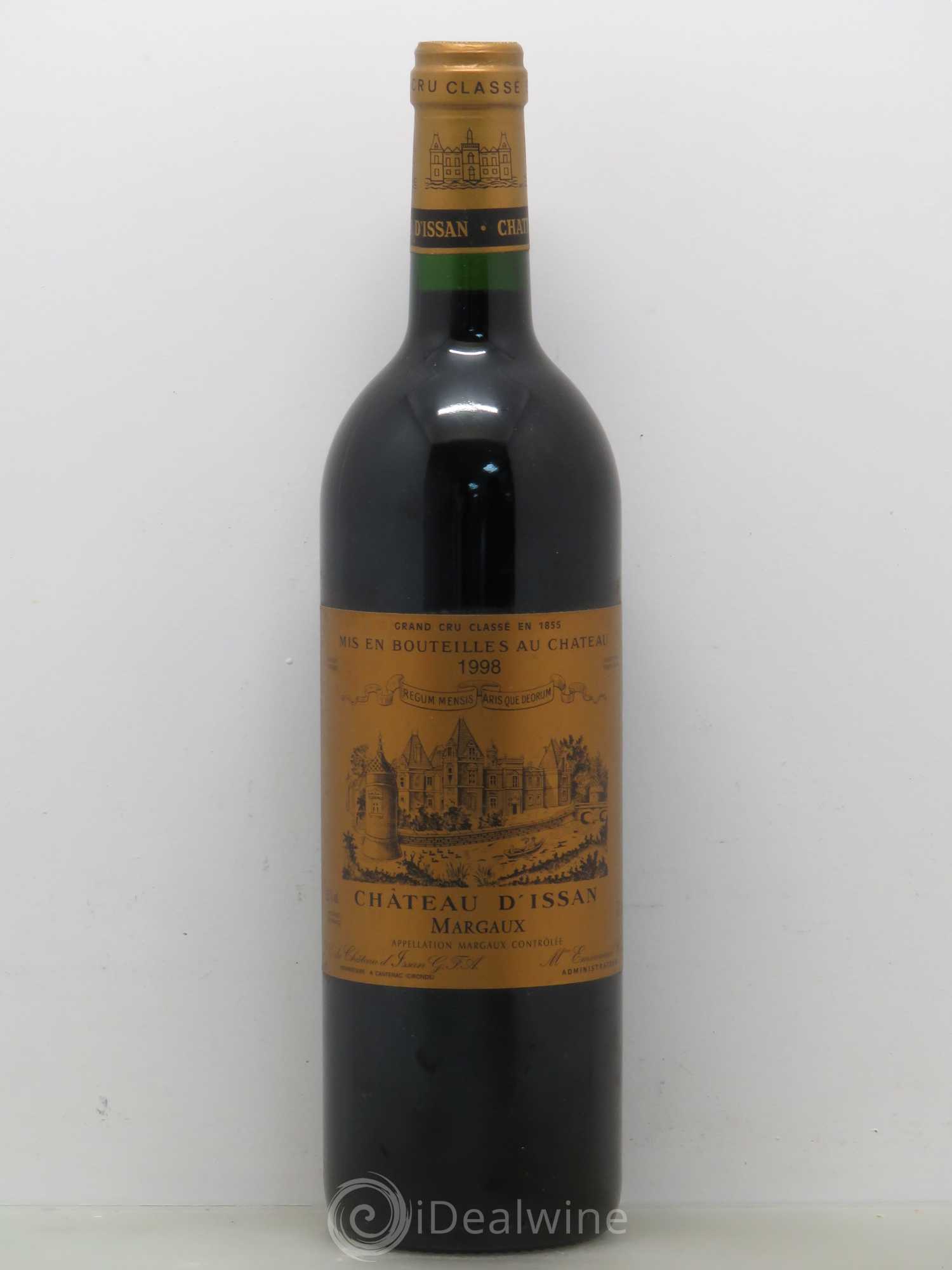 Château d'Issan 3ème Grand Cru Classé 1998 - Lot de 1 bouteille - 0