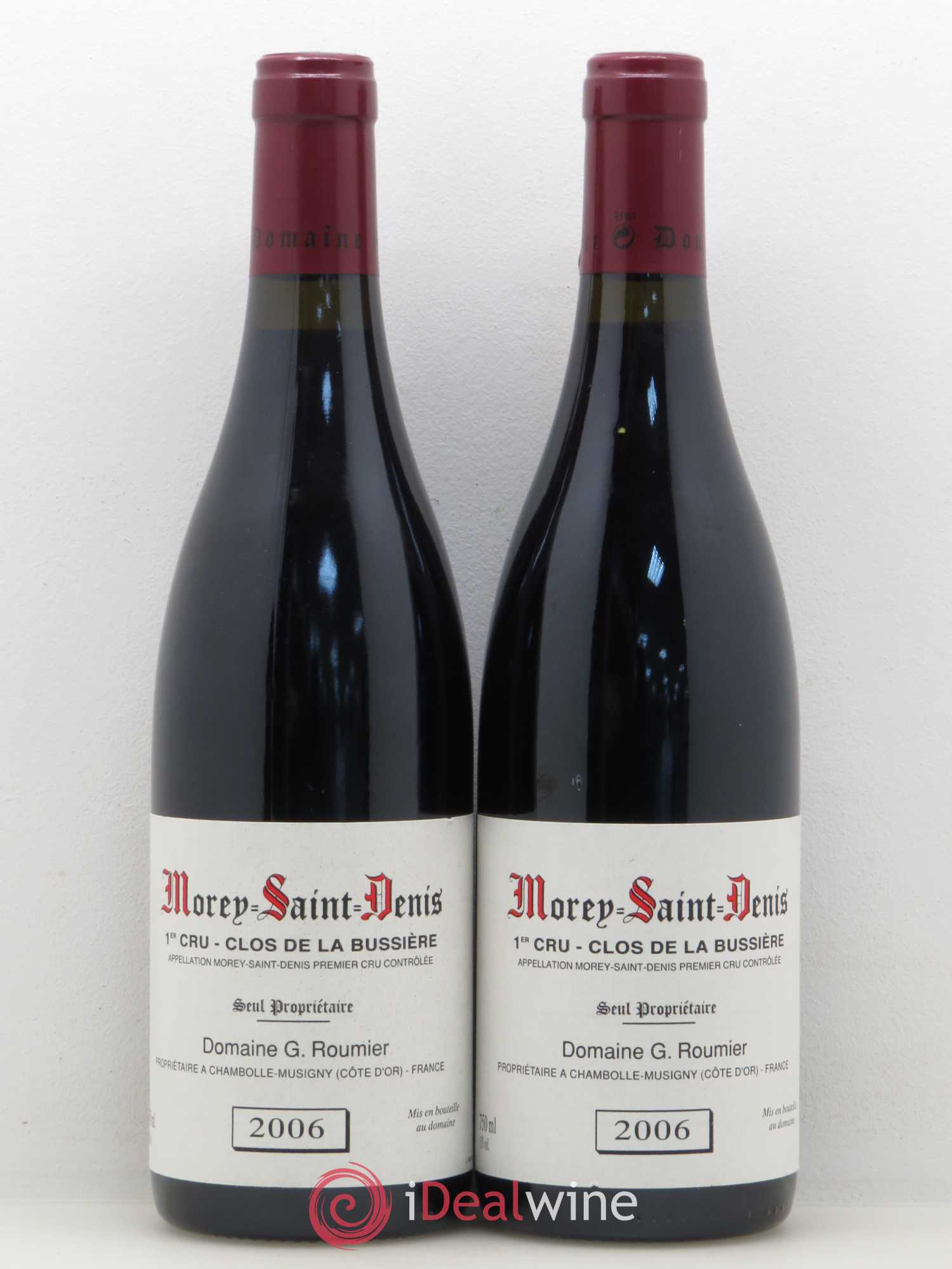 Morey-Saint-Denis 1er Cru Clos de la Bussière Georges Roumier (Domaine) 2006 - Lot de 2 bouteilles - 0