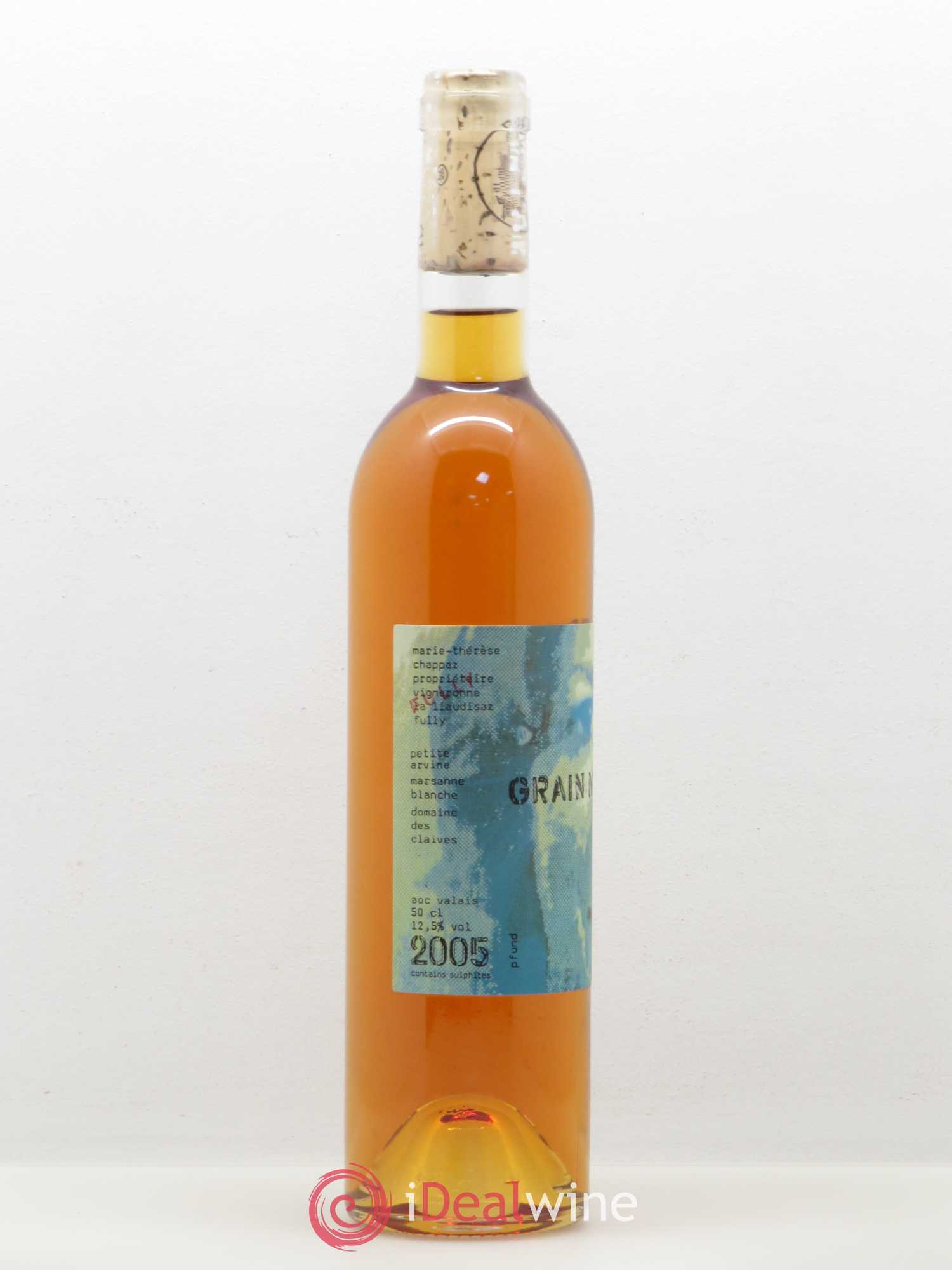 Valais Grain Noble Petite Arvine Marie-Thérèse Chappaz - Domaine Des Claives 2005 - Lotto di 1 bottiglia - 1