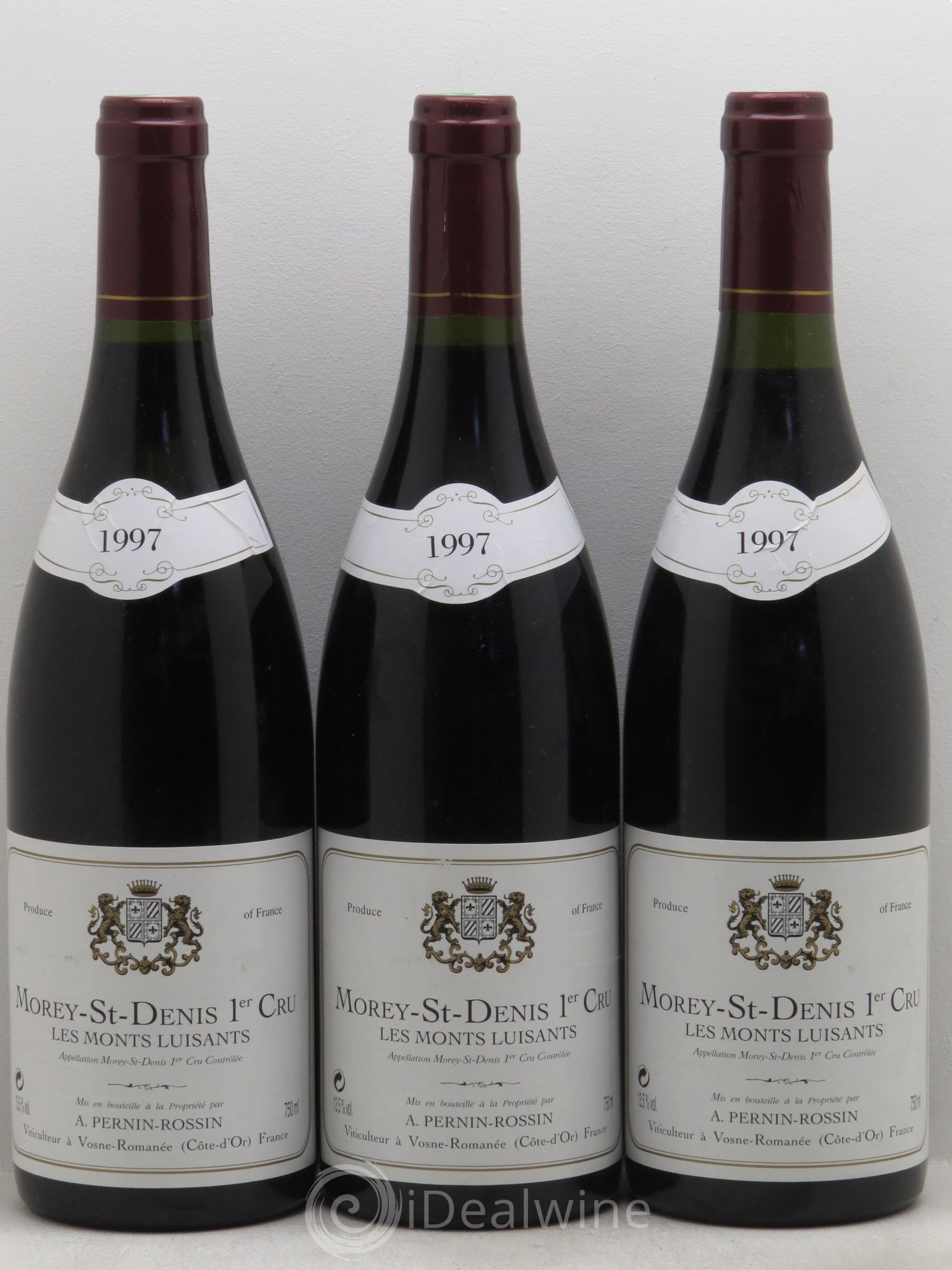 Morey-Saint-Denis 1er Cru 1997 - Lot de 3 bouteilles - 0