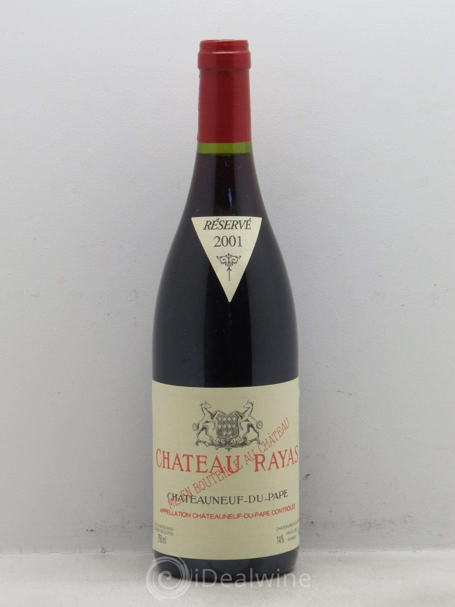 Châteauneuf-du-Pape Château Rayas Emmanuel Reynaud 2001 - Lot de 1 bouteille - 0