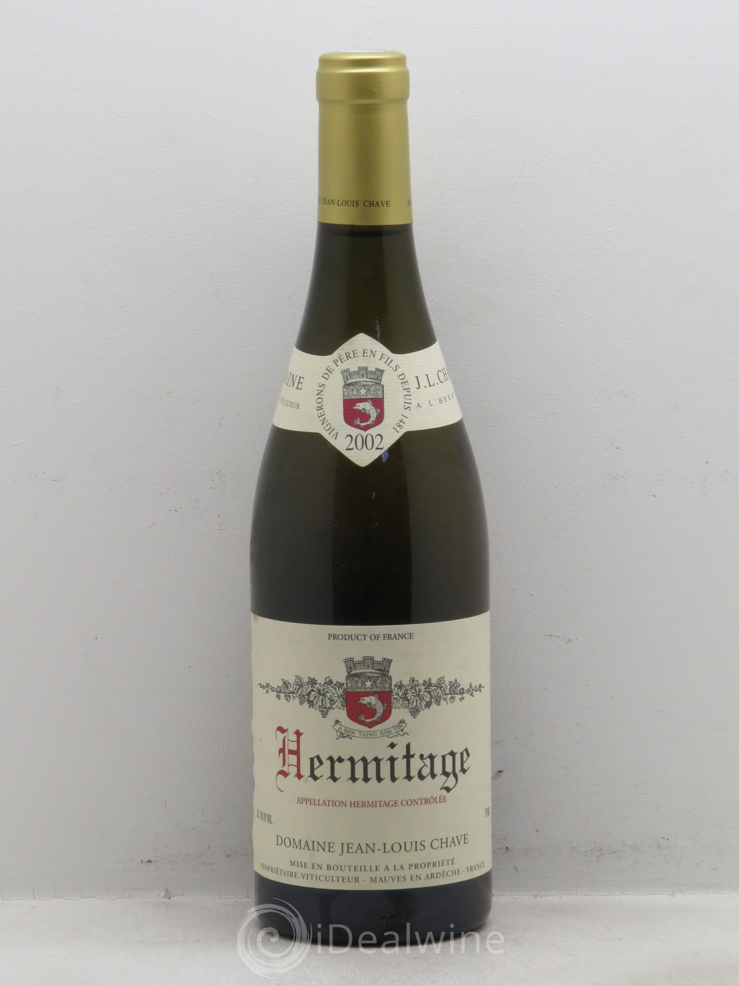 Hermitage Jean-Louis Chave 2002 - Lot de 1 bouteille - 0