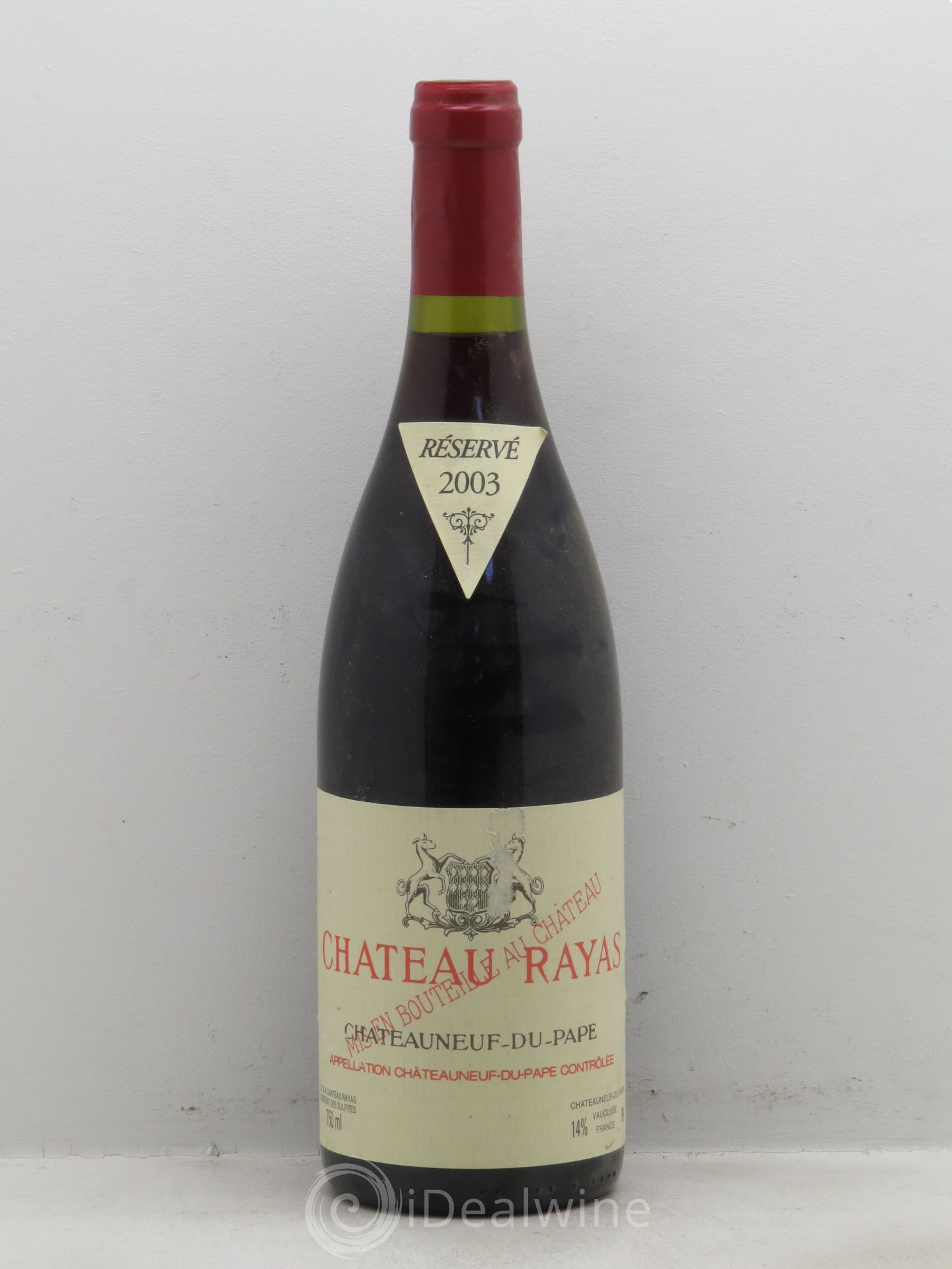 Châteauneuf-du-Pape Château Rayas Emmanuel Reynaud 2003 - Lot de 1 bouteille - 0