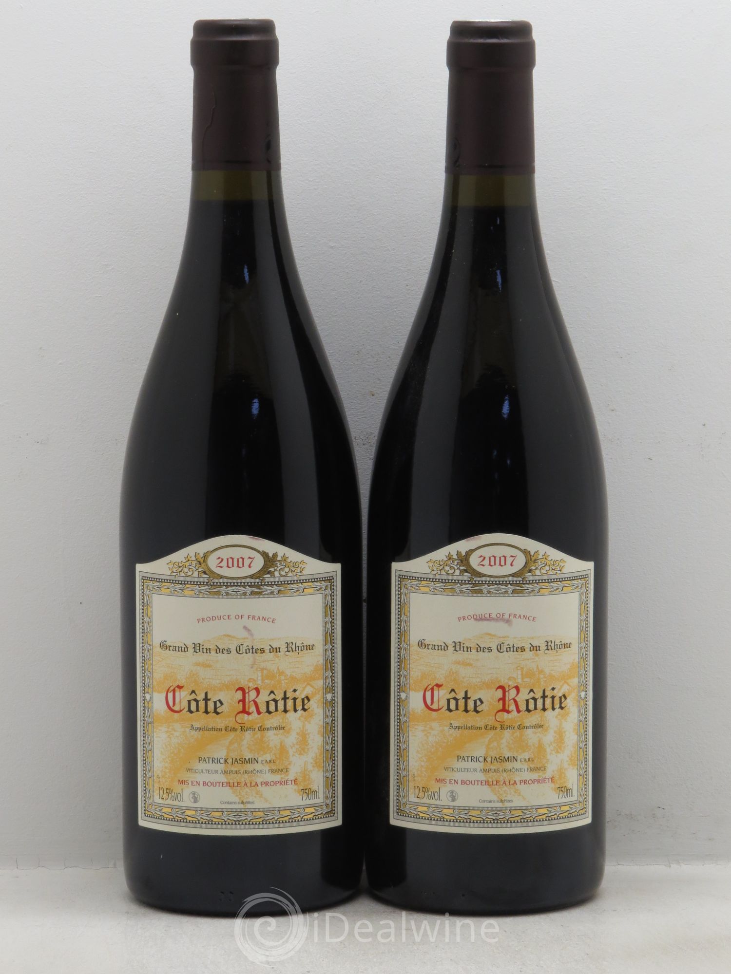 Côte-Rôtie Jasmin (Domaine) 2007 - Lot de 2 bouteilles - 0