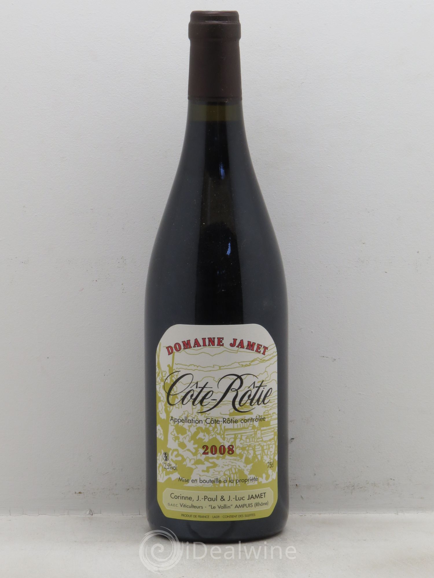 Côte-Rôtie Jamet (Domaine) 2008 - Lot de 1 bouteille - 0