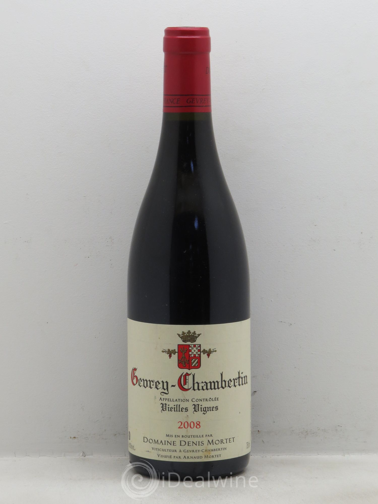 Gevrey-Chambertin Vieilles vignes Denis Mortet (Domaine) 2008 - Lot de 6 bouteilles - 0