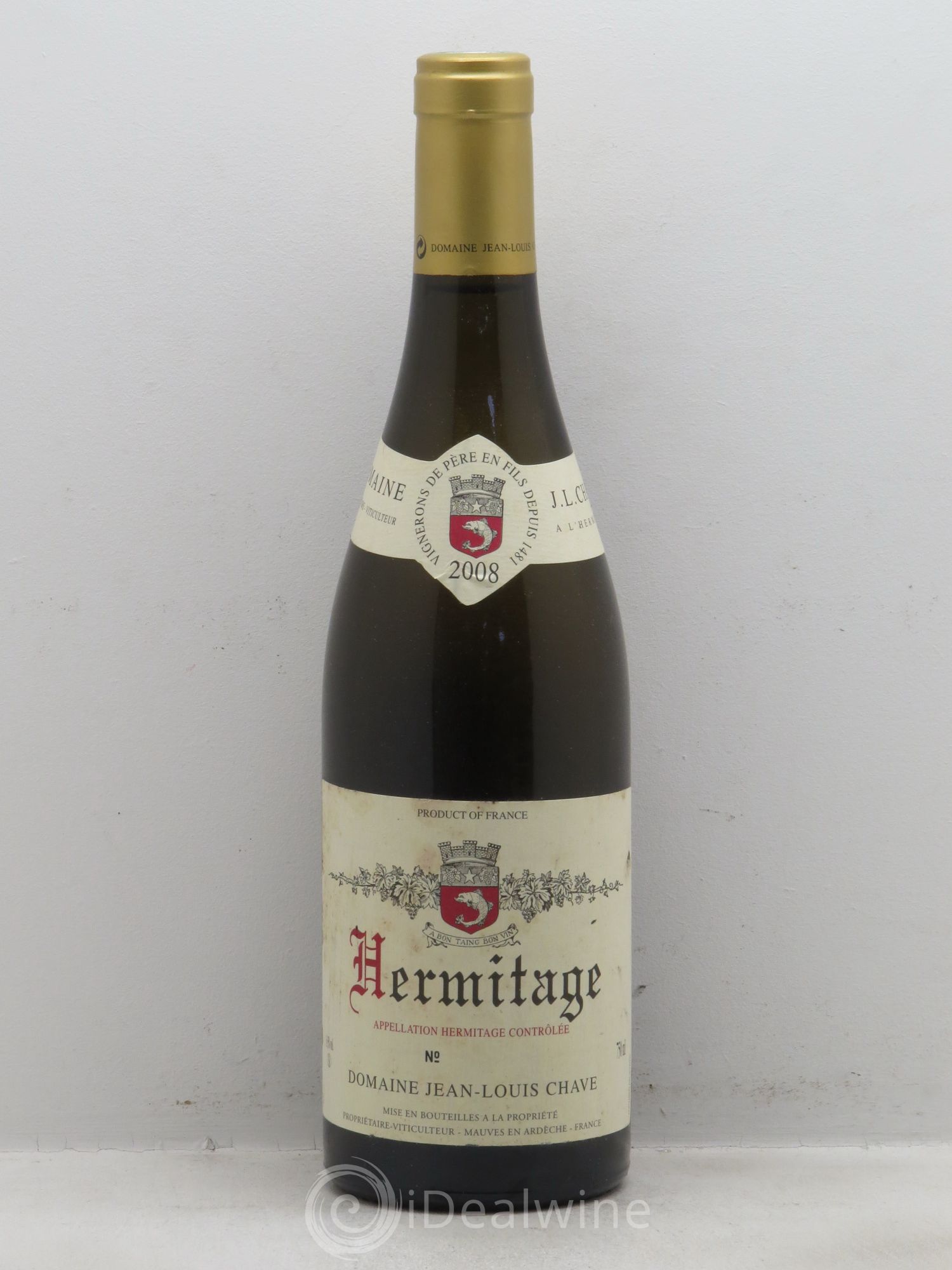 Hermitage Jean-Louis Chave 2008 - Lot de 1 bouteille - 0