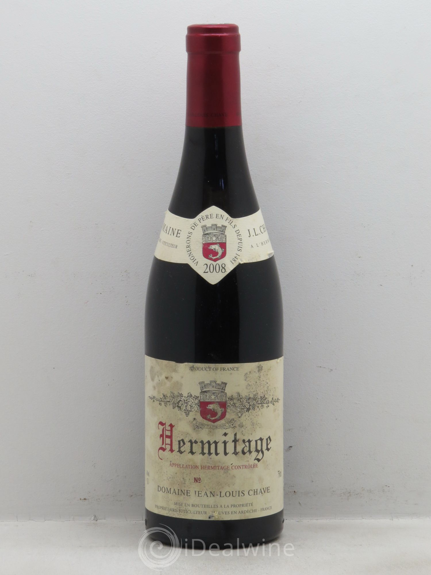 Hermitage Jean-Louis Chave 2008 - Lot de 1 bouteille - 0
