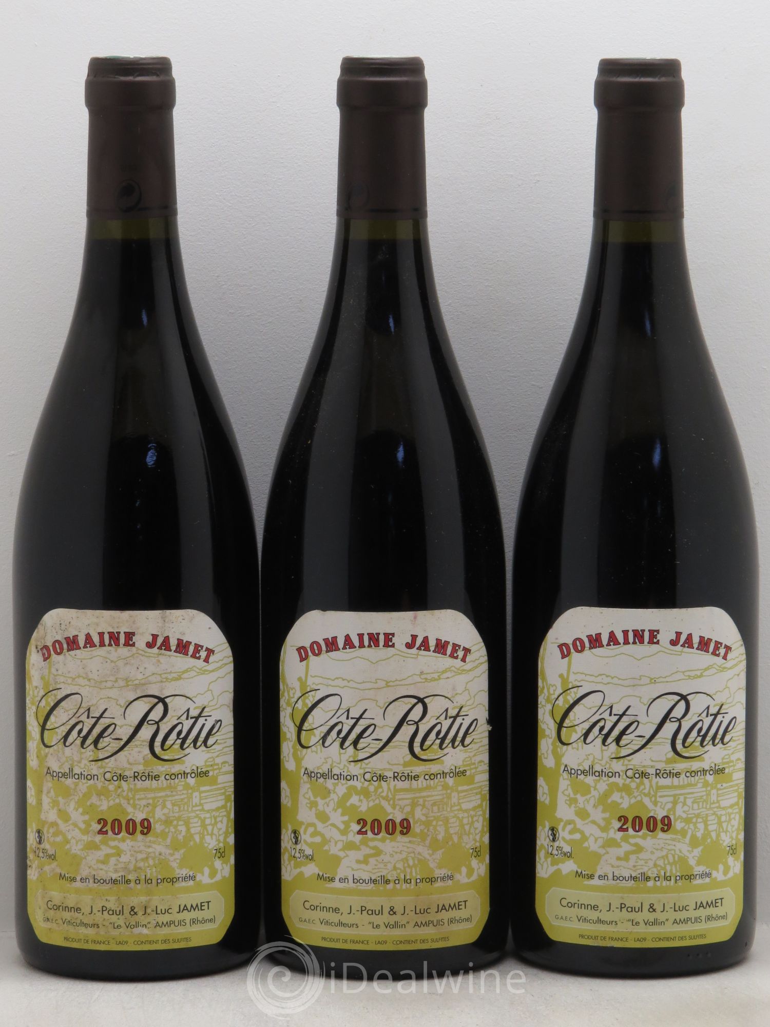 Côte-Rôtie Jamet (Domaine) 2009 - Lot de 3 bouteilles - 0