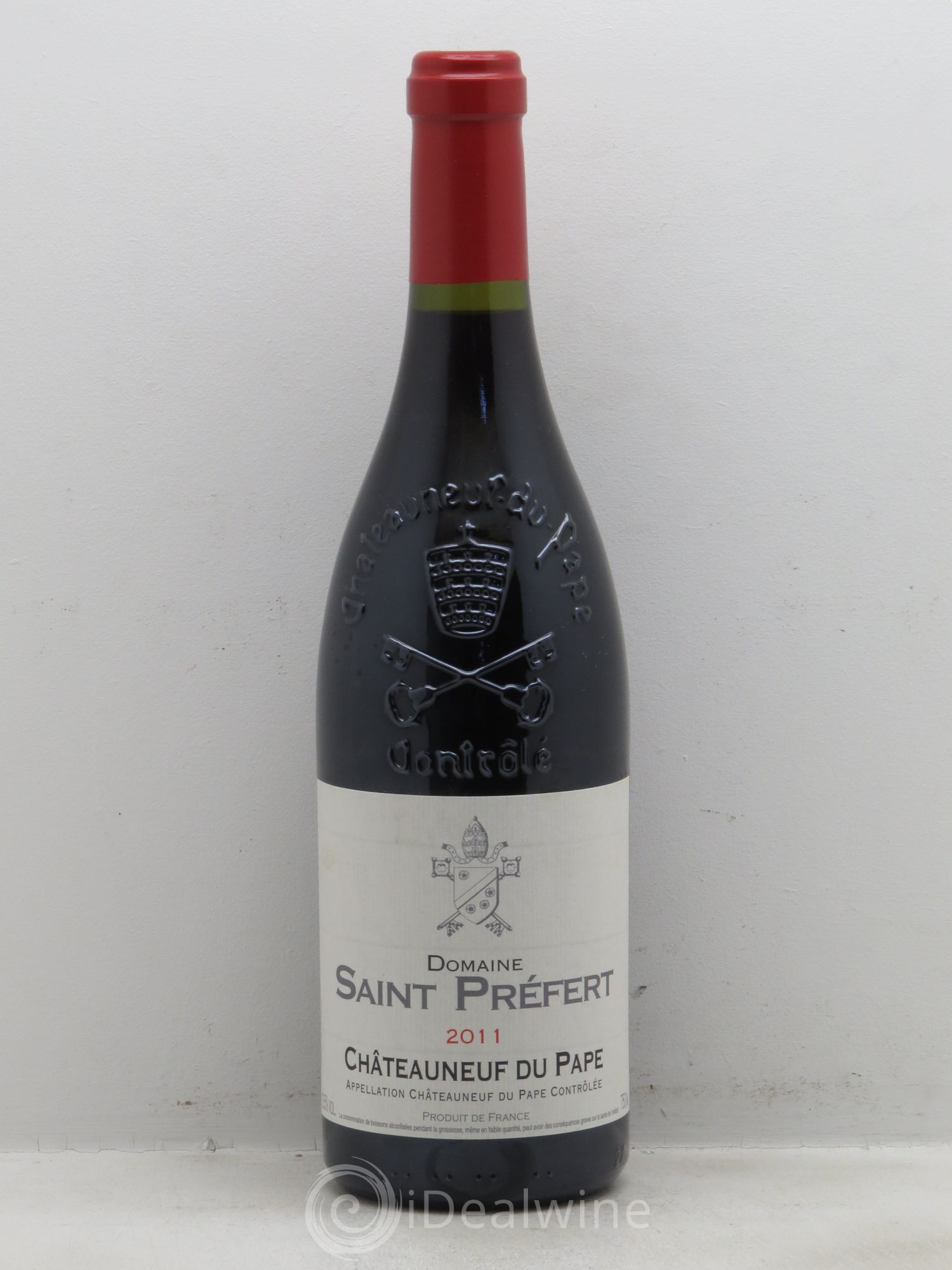 Châteauneuf-du-Pape Domaine Saint-Préfert 2011 - Lot de 1 bouteille - 0