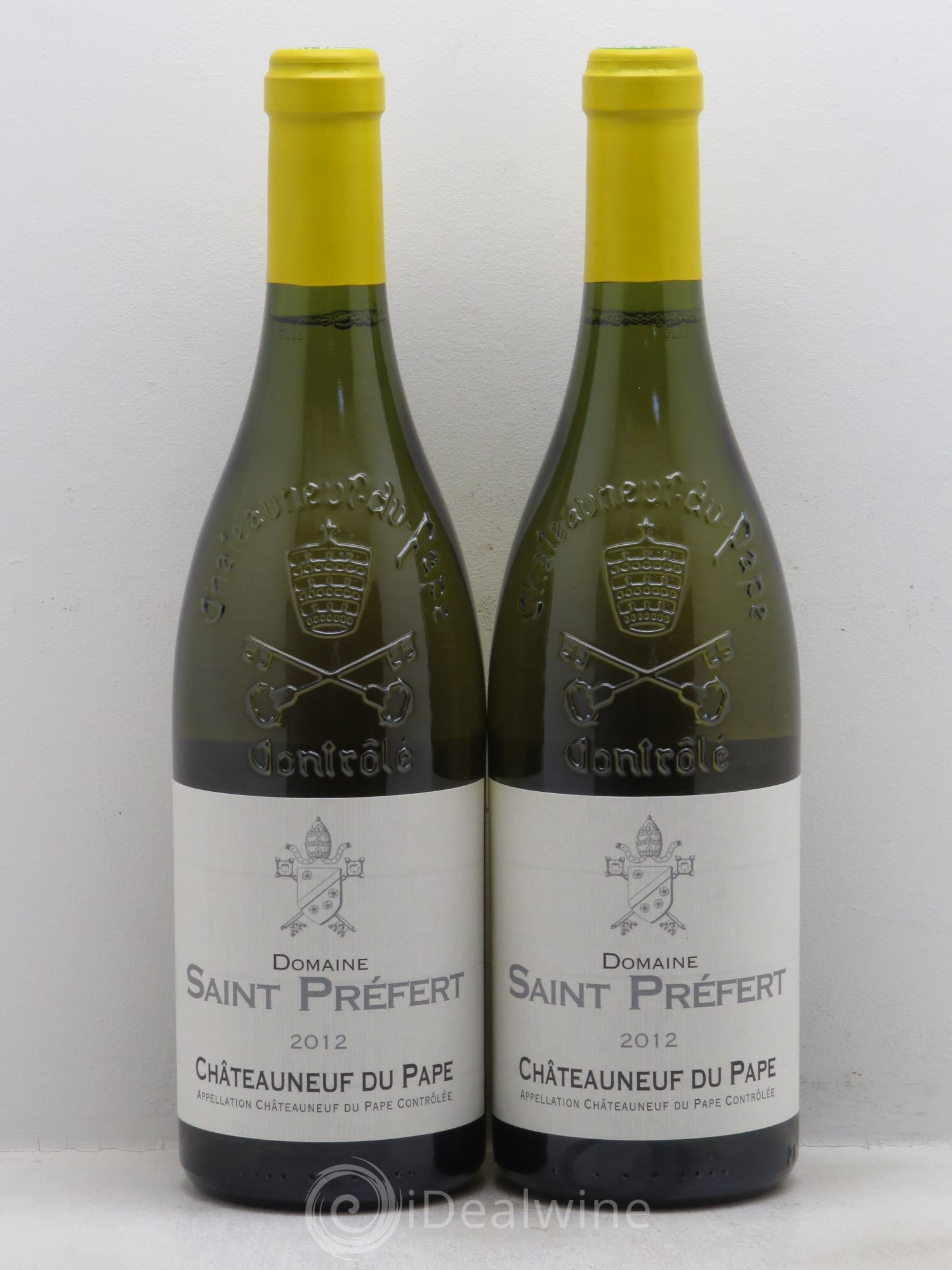 Châteauneuf-du-Pape Domaine de Saint Préfert 2012 - Lot de 2 bouteilles - 0
