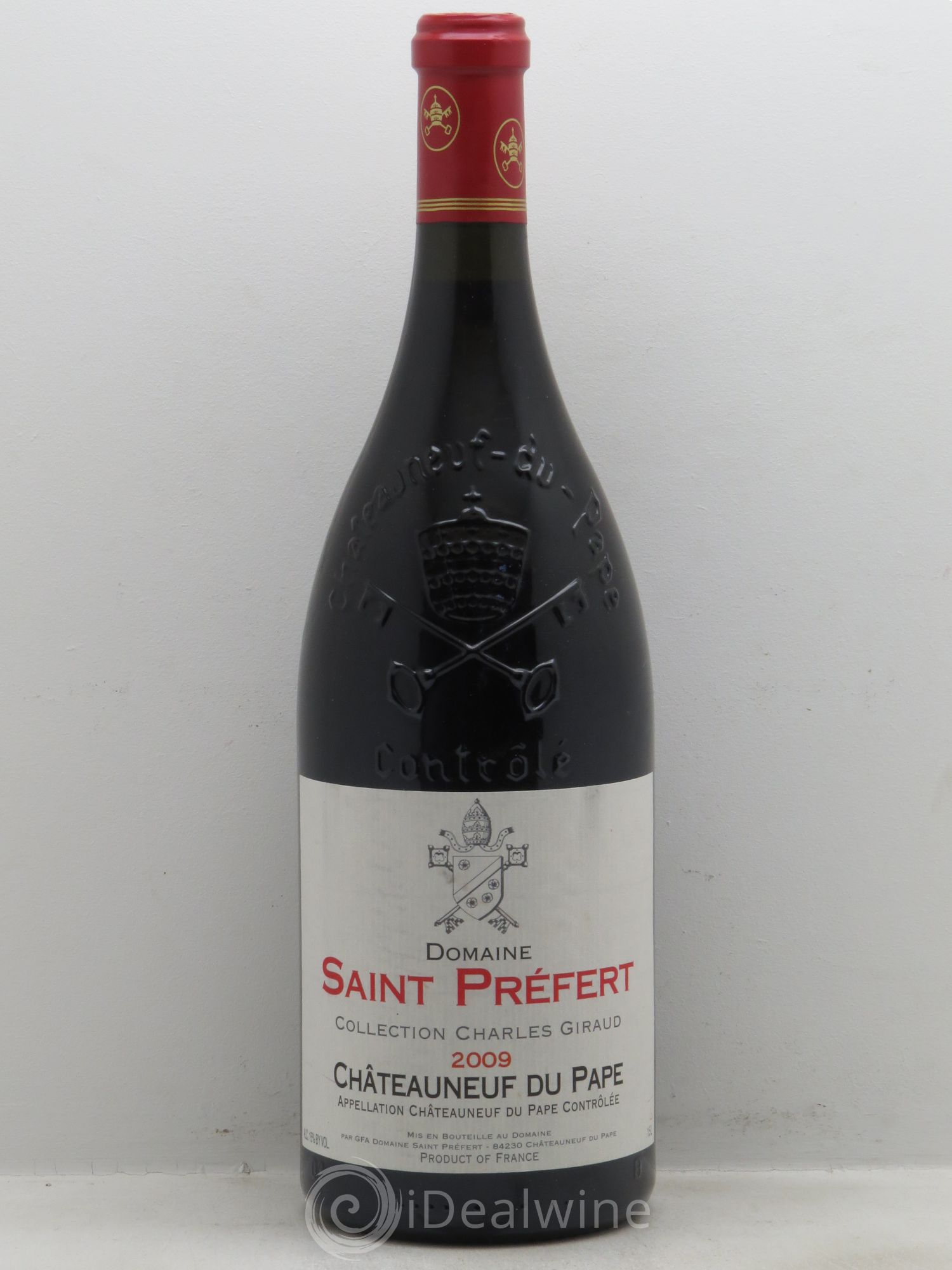 Châteauneuf-du-Pape Collection Charles Giraud Domaine Saint-Préfert 2009 - Lot de 1 magnum - 0
