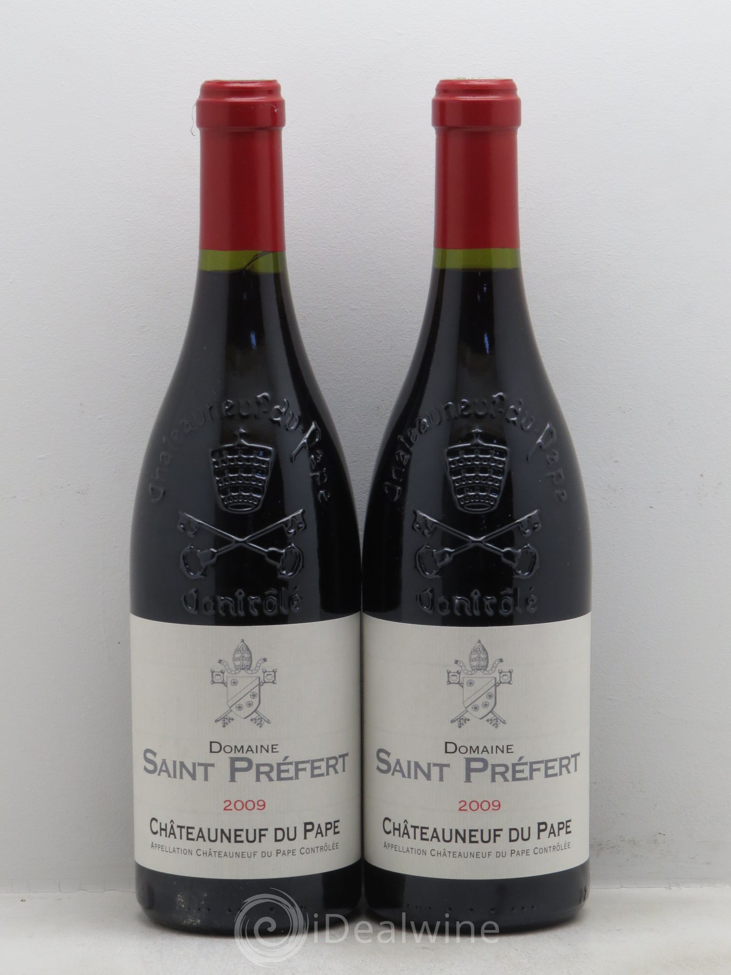 Châteauneuf-du-Pape Domaine Saint-Préfert 2009 - Lot de 2 bouteilles - 0