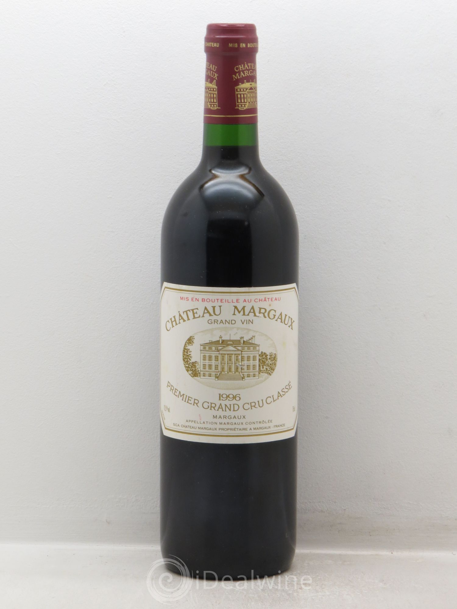 Château Margaux 1er Grand Cru Classé 1996 - Lot de 1 bouteille - 0