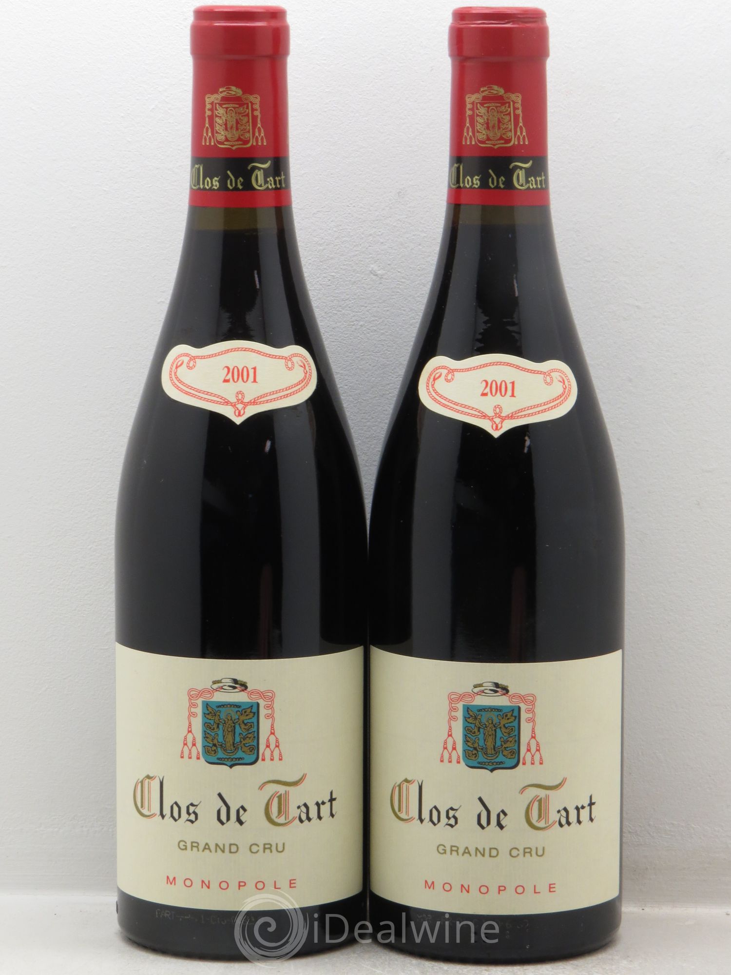 Clos de Tart Grand Cru Clos de Tart 2001 - Lot de 2 bouteilles - 0