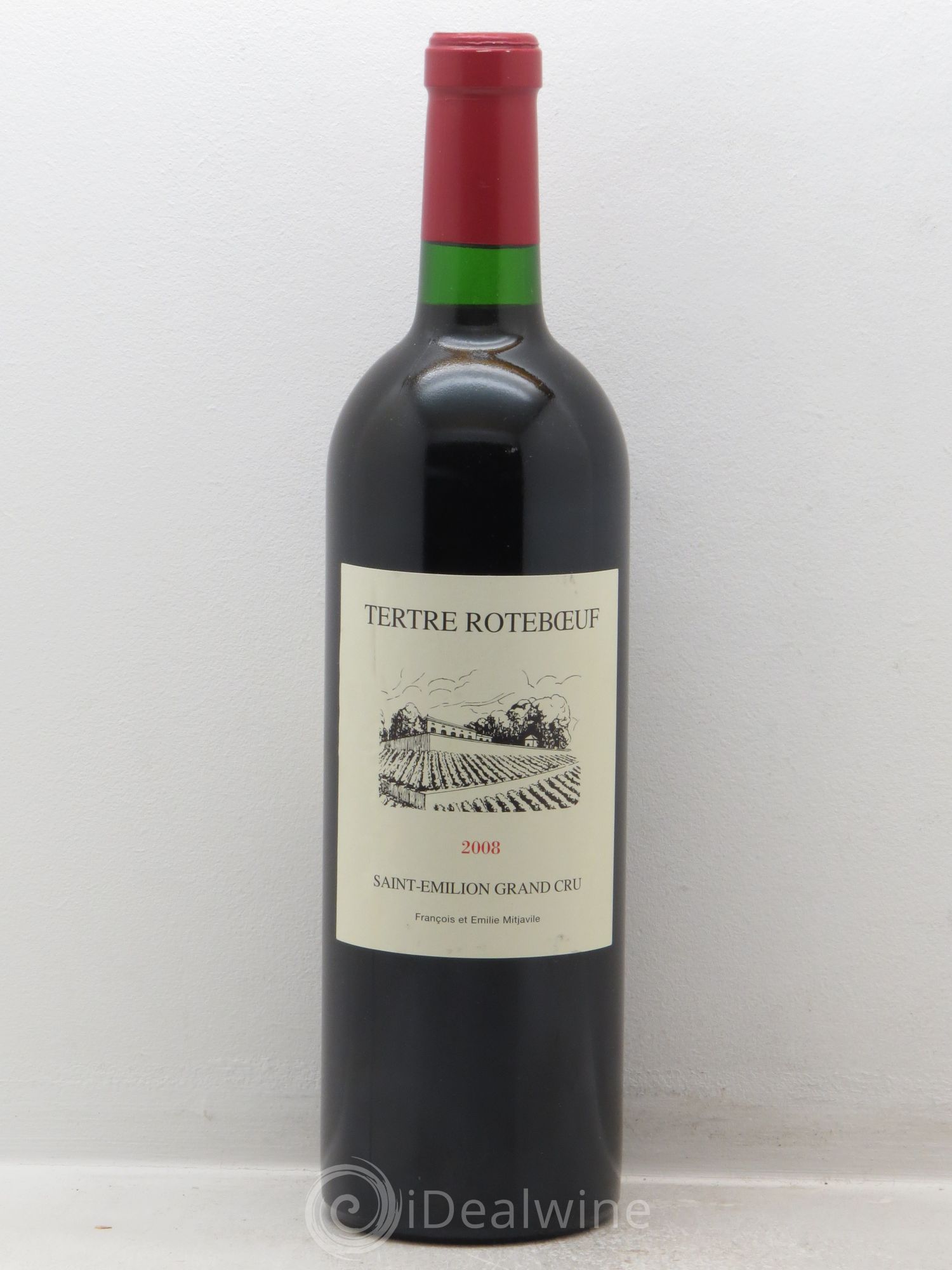 Château Tertre Roteboeuf 2008 - Lot de 1 bouteille - 0