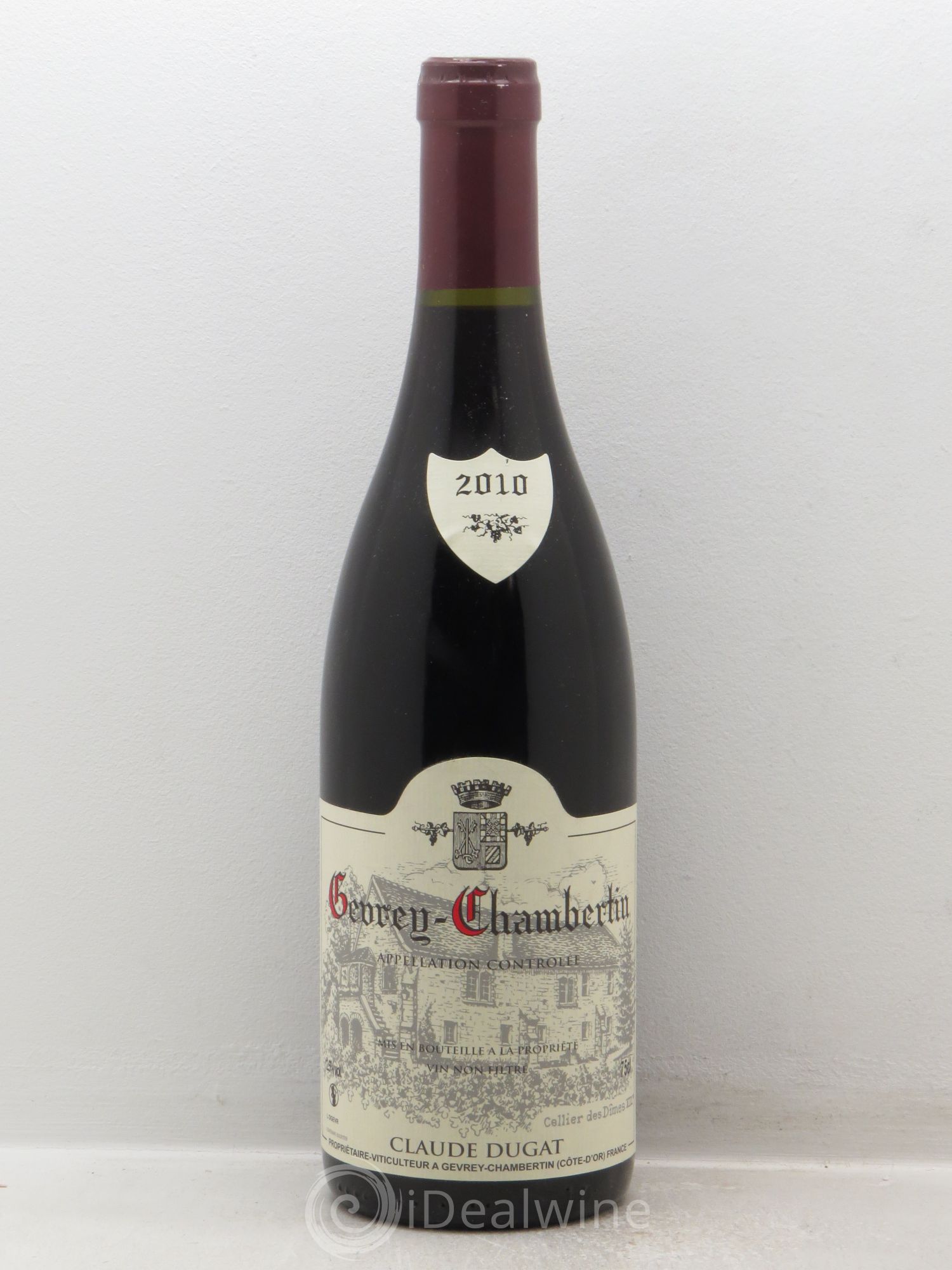 Gevrey-Chambertin Claude Dugat 2010 - Lot de 1 bouteille - 0