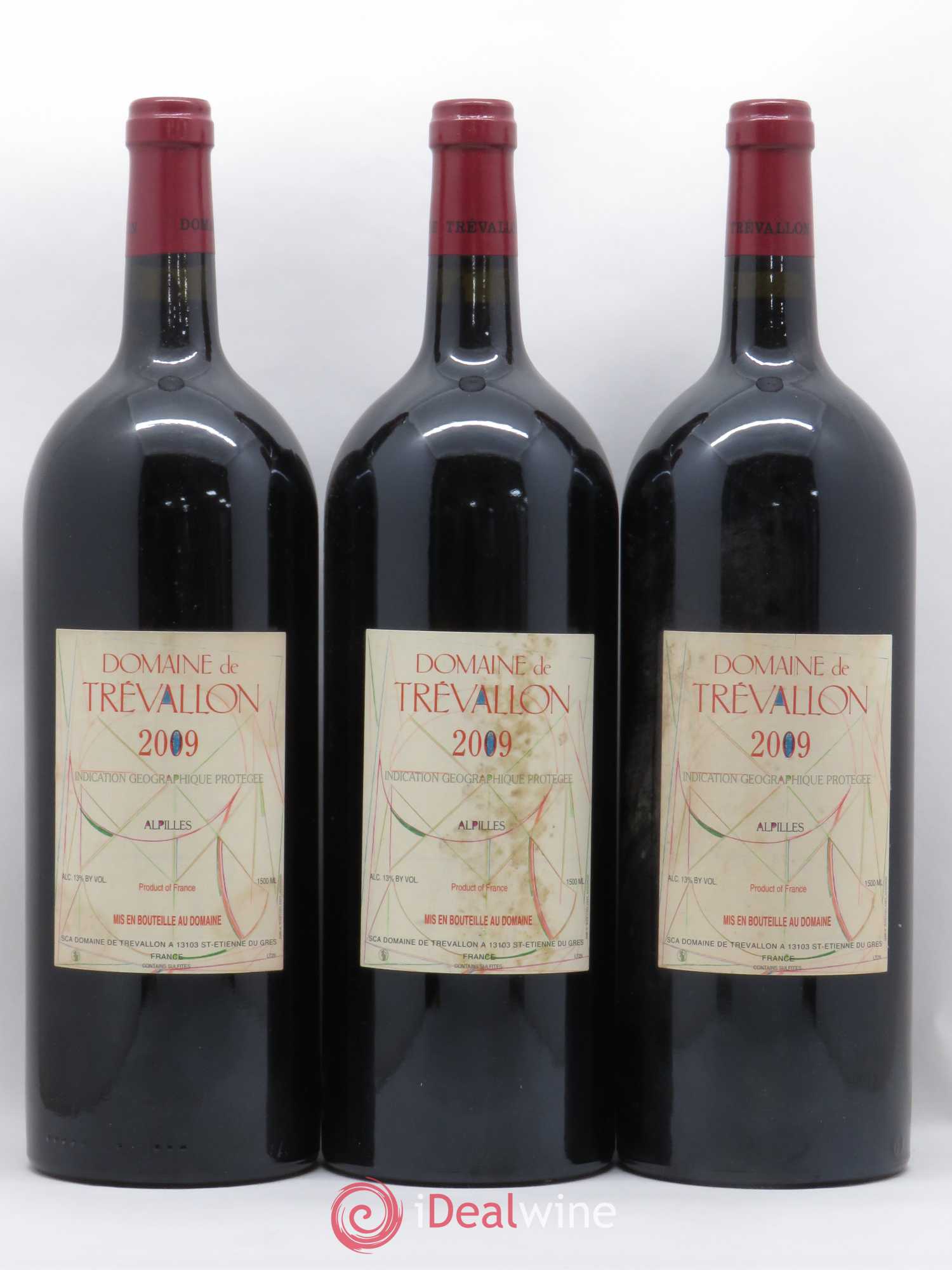 Alpilles Trévallon (Domaine de) Eloi Dürrbach 2009 - Lot de 3 magnums - 0